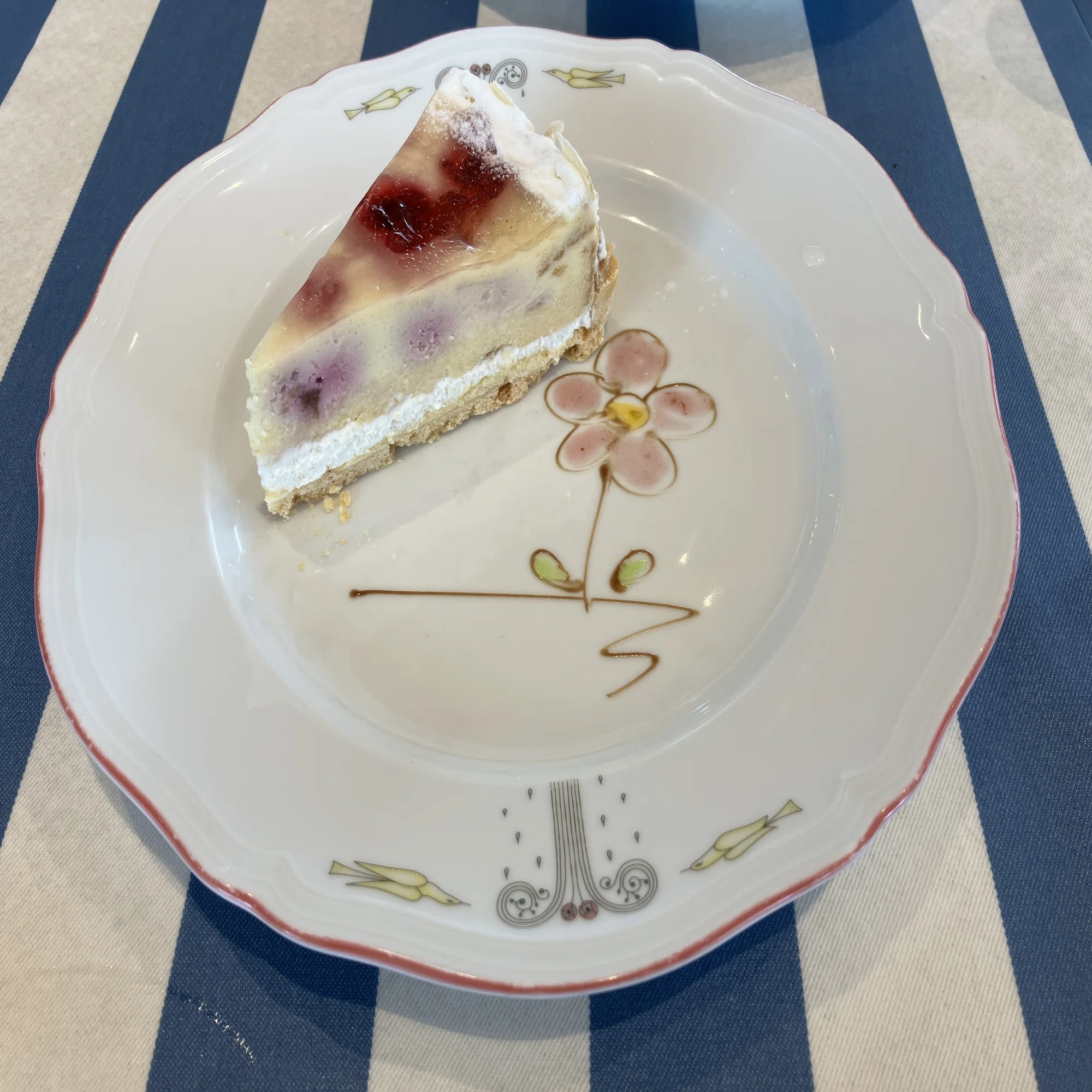 絵皿 ケーキ皿 1点もの お1人用のケーキ皿にぴったり