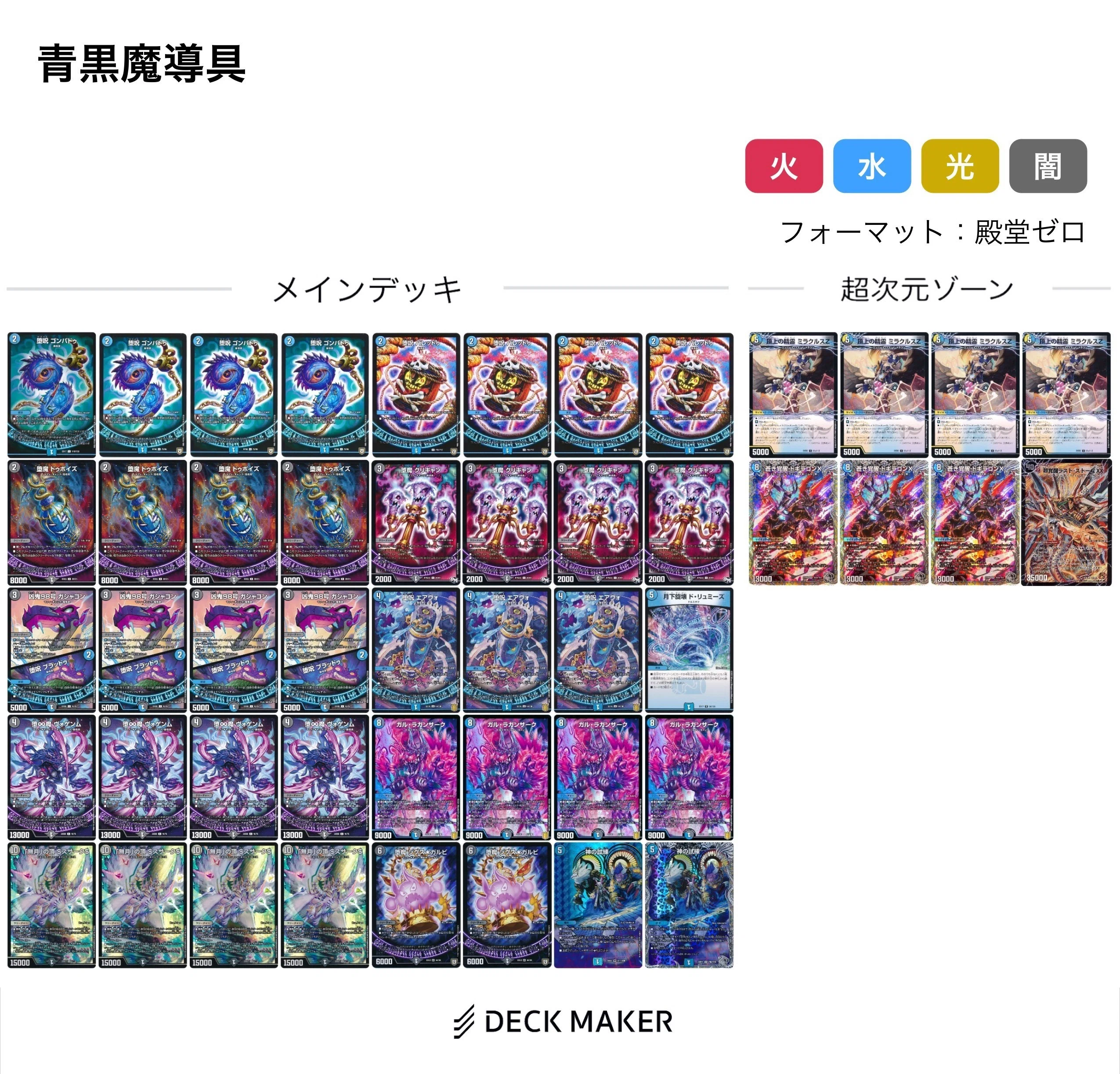 色んなデュエルマスターズをやろう！全レギュレーション参加男