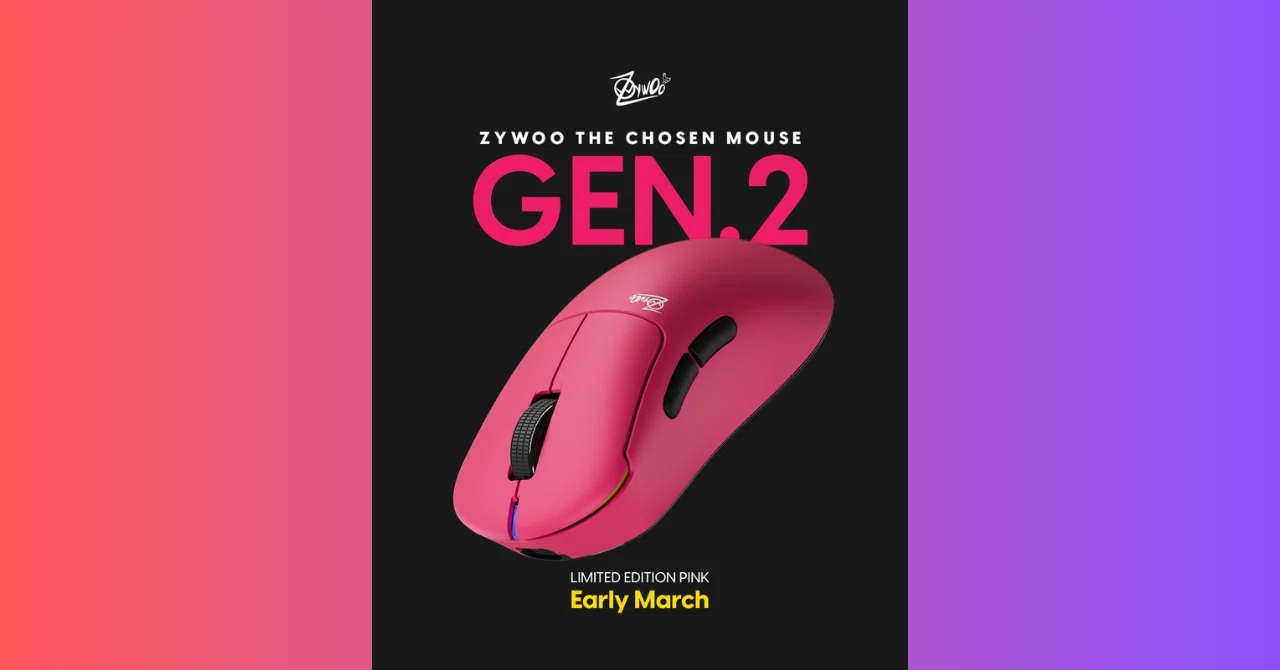 Pulsar、全世界5,000台限定マウス「ZywOo The Chosen Mouse: Gen 2」を