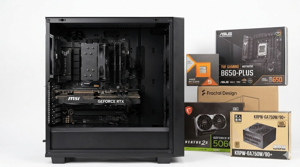 20万円台でここまで整う。WQHD基準のRTX 5060自作PC構成｜自作PC