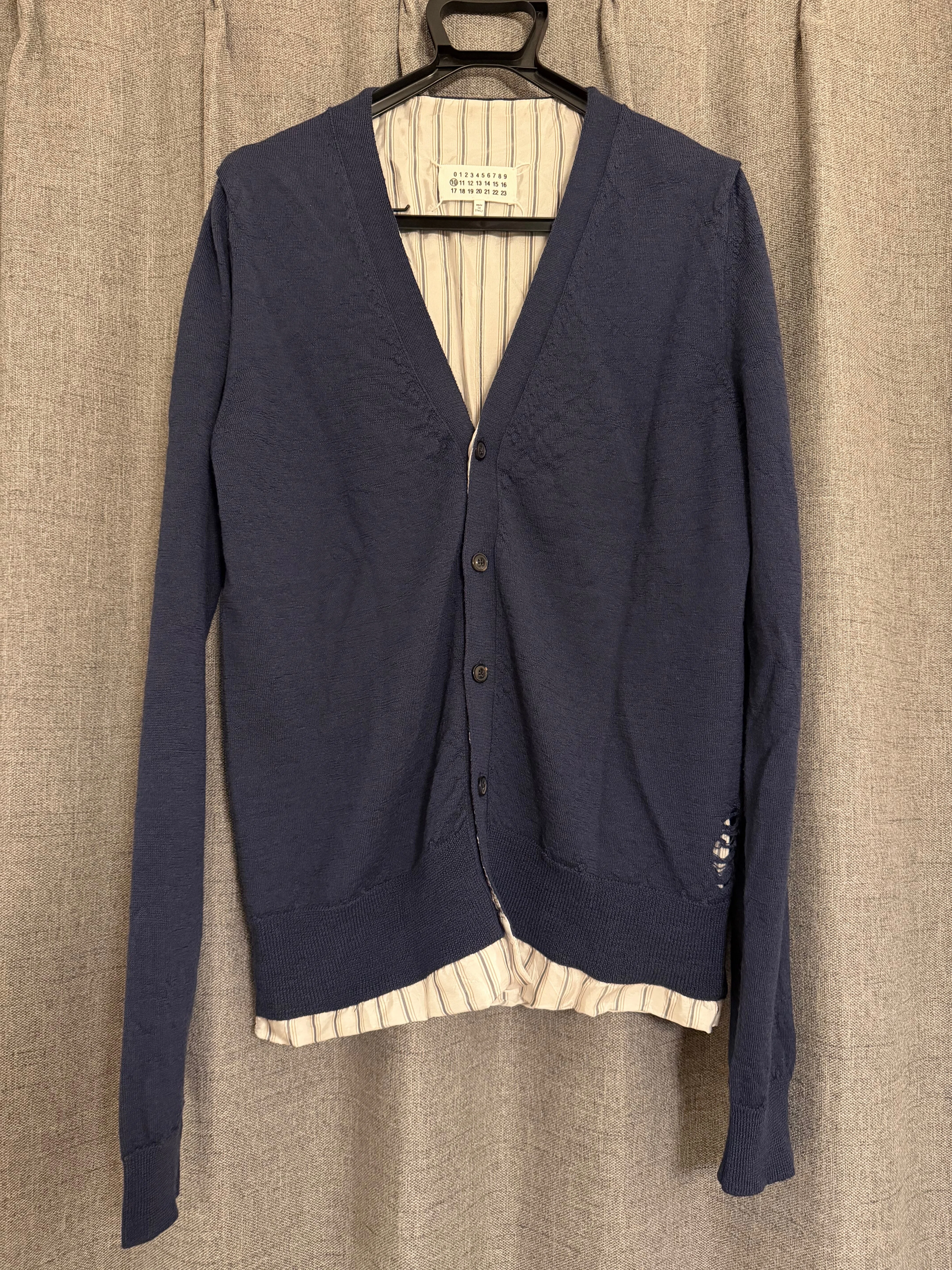 21SS Maison Margiela 10 ライナー付きカーディガン｜YUKI