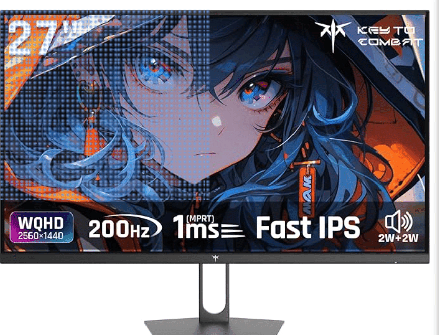 ゲーミングモニターを購入。WQHD、27インチ、200Hz、KTC。｜シイ