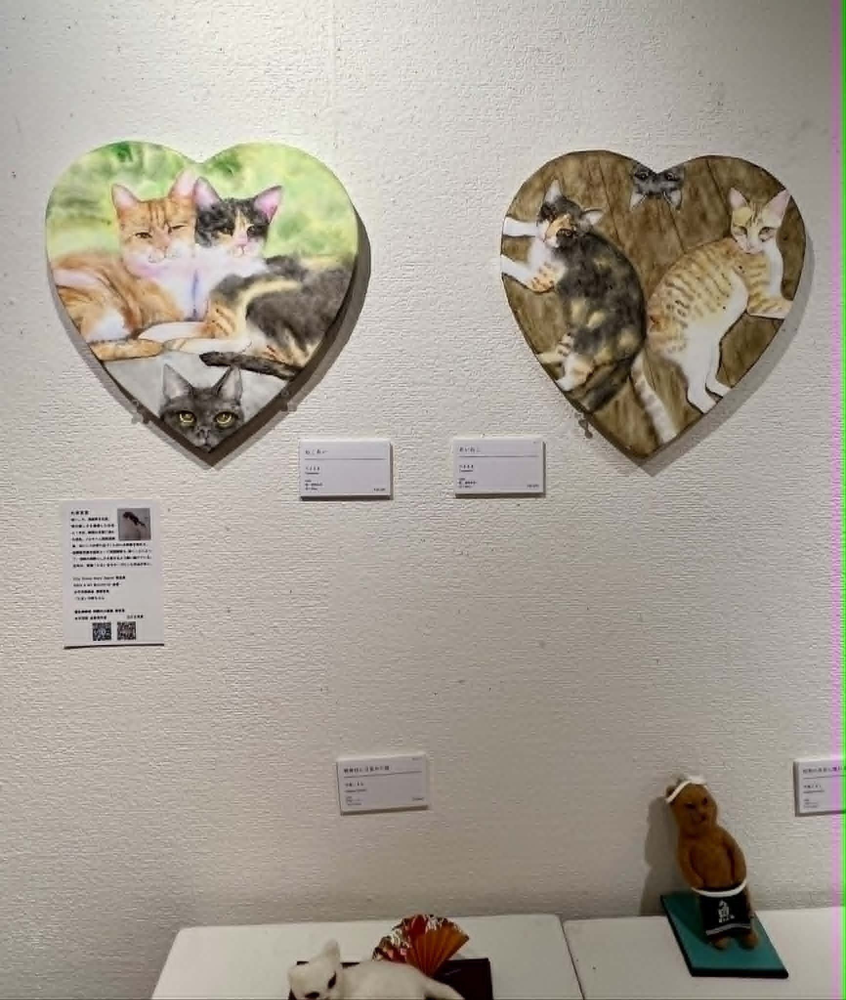 GINZA愛ねこ展に行った！｜桑原亘之介