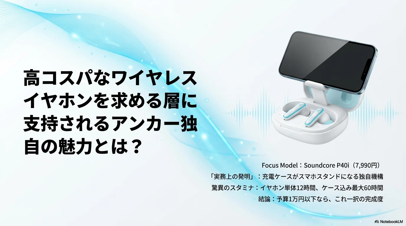 アンカーワイヤレスイヤホンまとめ 最新版！ANKER(アンカー)イヤホン比較ガイド｜失敗しないおすすめ