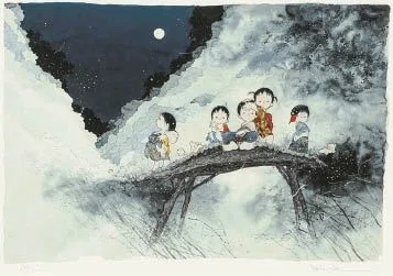 中島 潔（NAKASHIMA Kiyoshi）】 水彩・グワッシュ・パステル、版画
