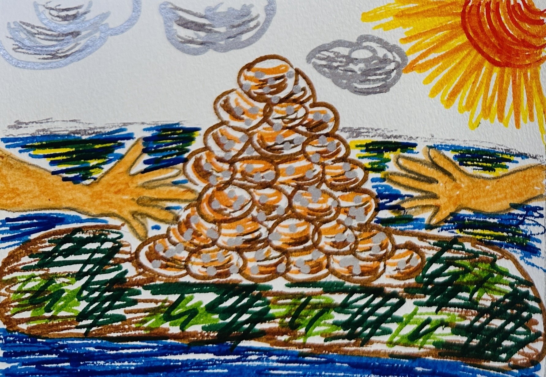 今週描いた絵 260222-260228｜Andrea＠ポジティブマインドクリエイター