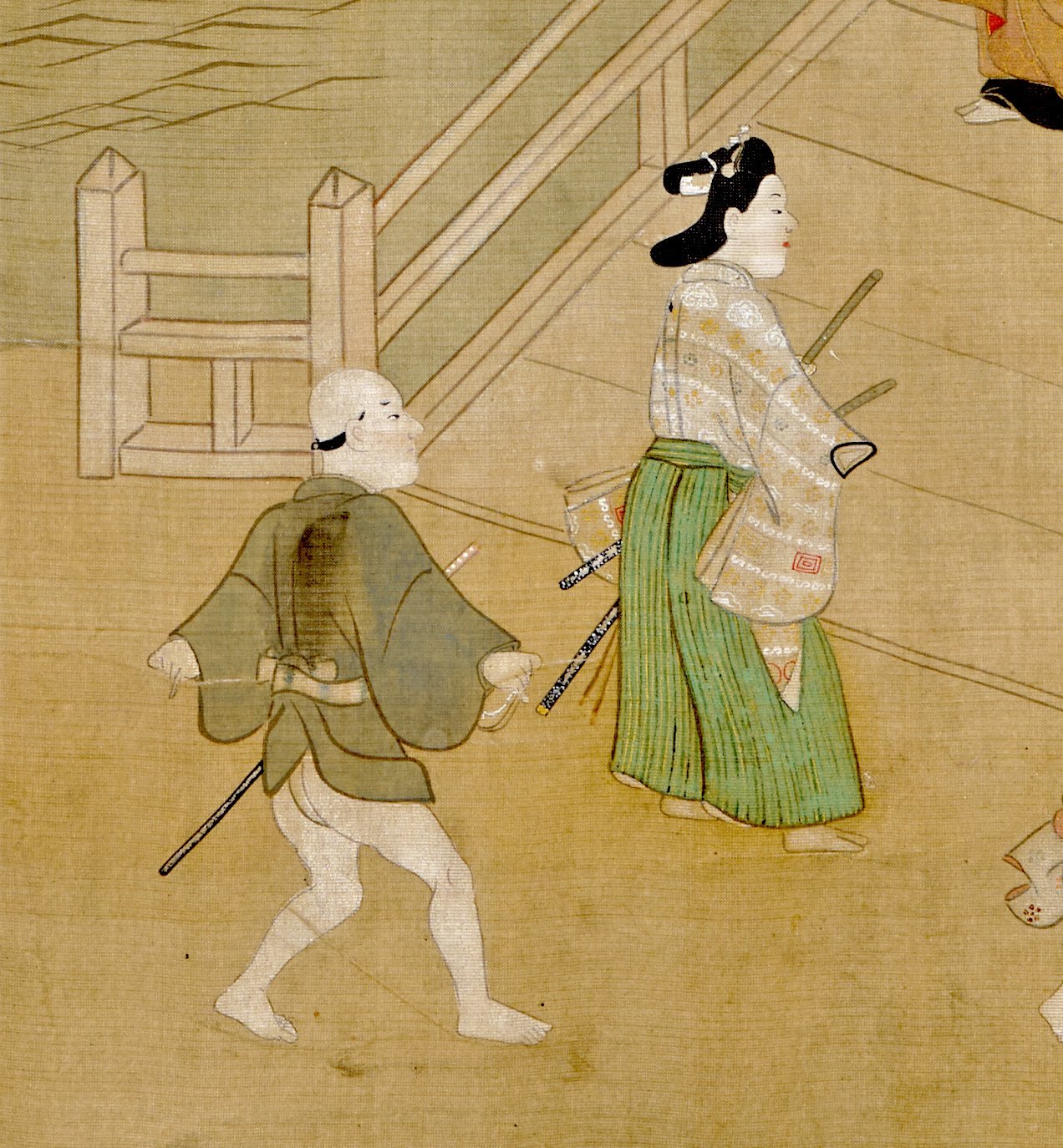 熟覧】古山師重「隅田川両国橋之景」作品と表装｜太田記念美術館