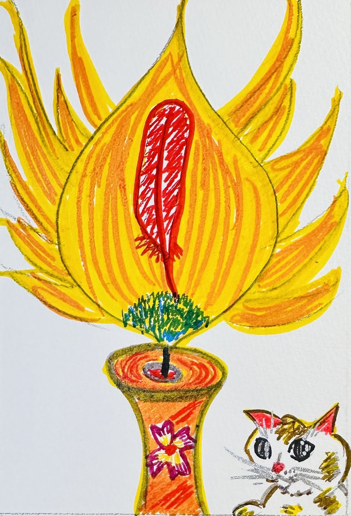 今週描いた絵 260222-260228｜Andrea＠ポジティブマインドクリエイター