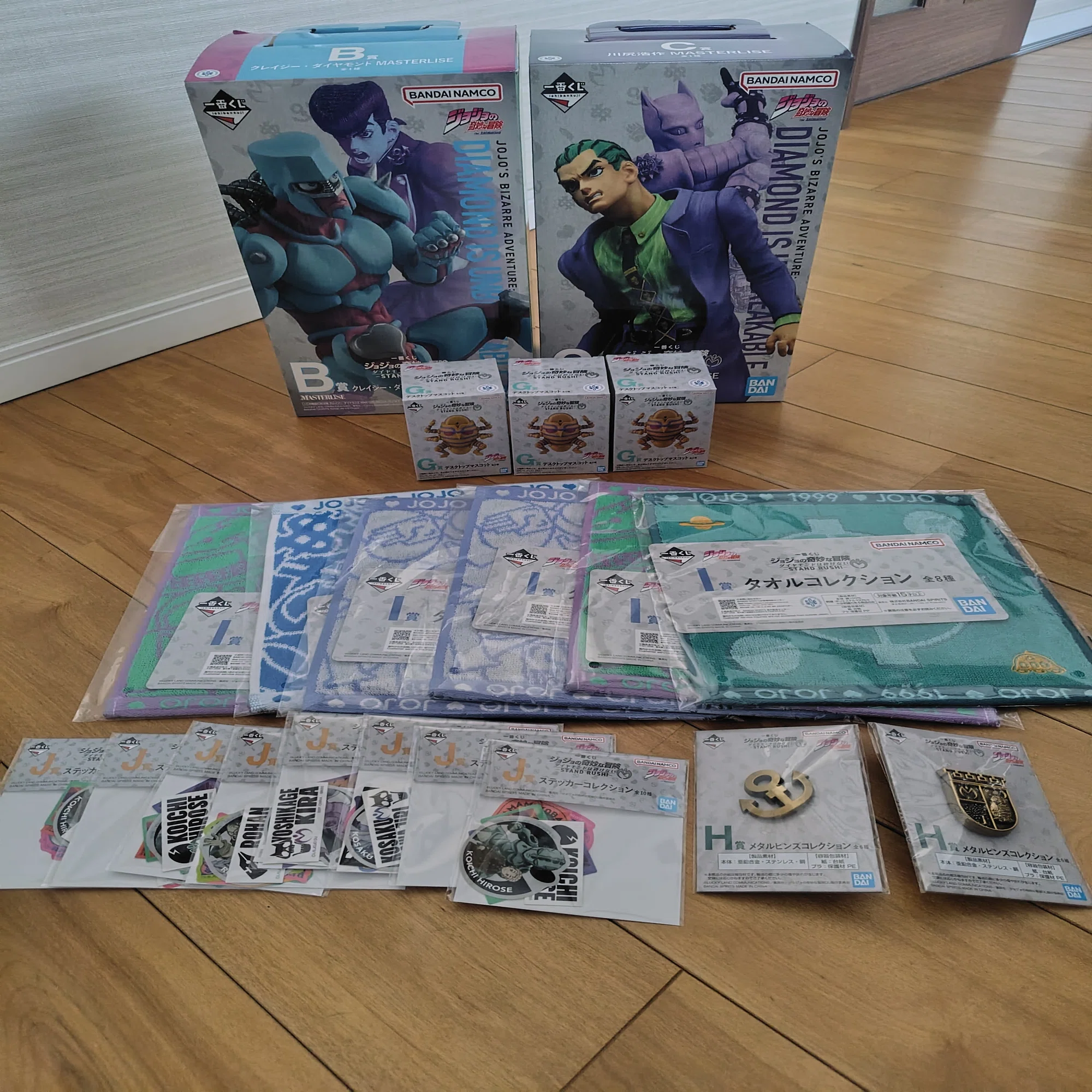 奇跡の逆転劇。ジョジョ一番くじでラストワン賞・岸辺露伴を引き当てた 
