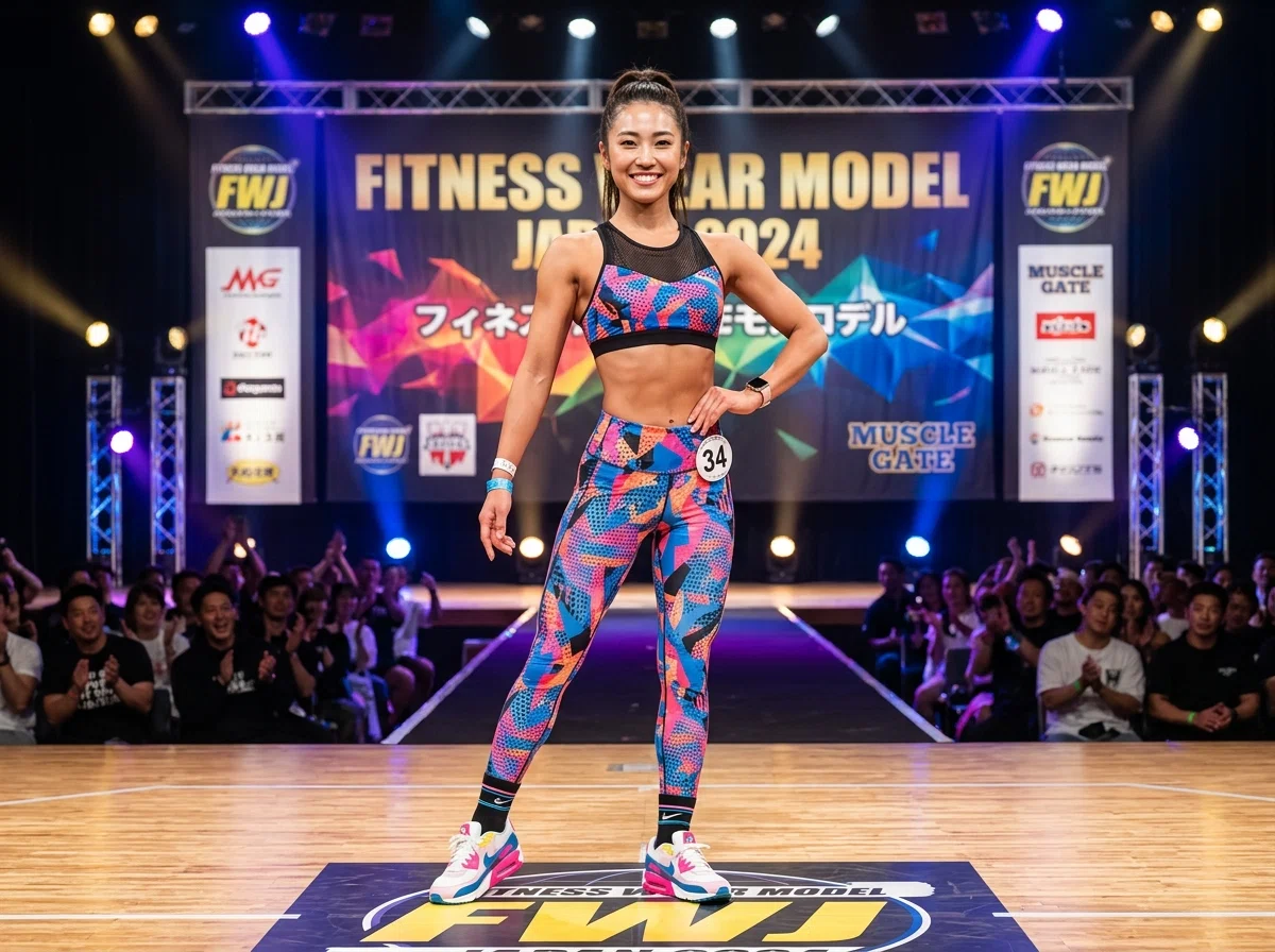 煌めくステージの向こう側へ ── フィットネス女子コンテスト
