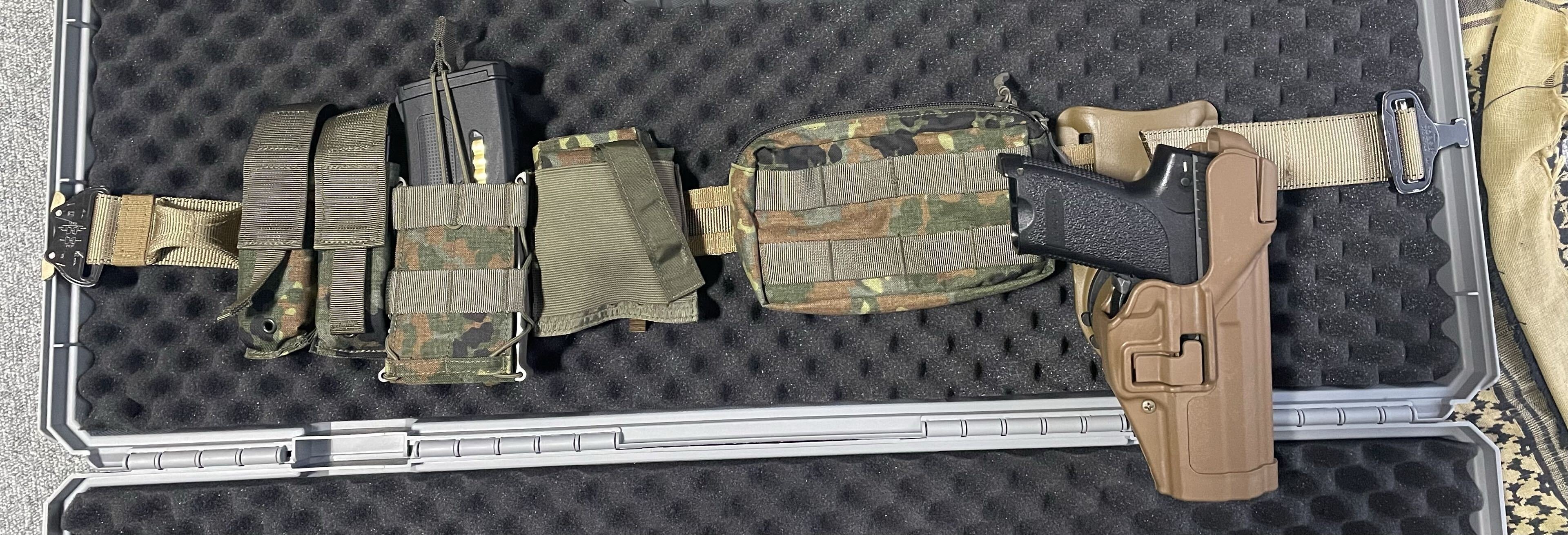 TYRいベルト（TYR Gunfighter Belt-E- V2- Coyote brown）Part2｜すずくれ