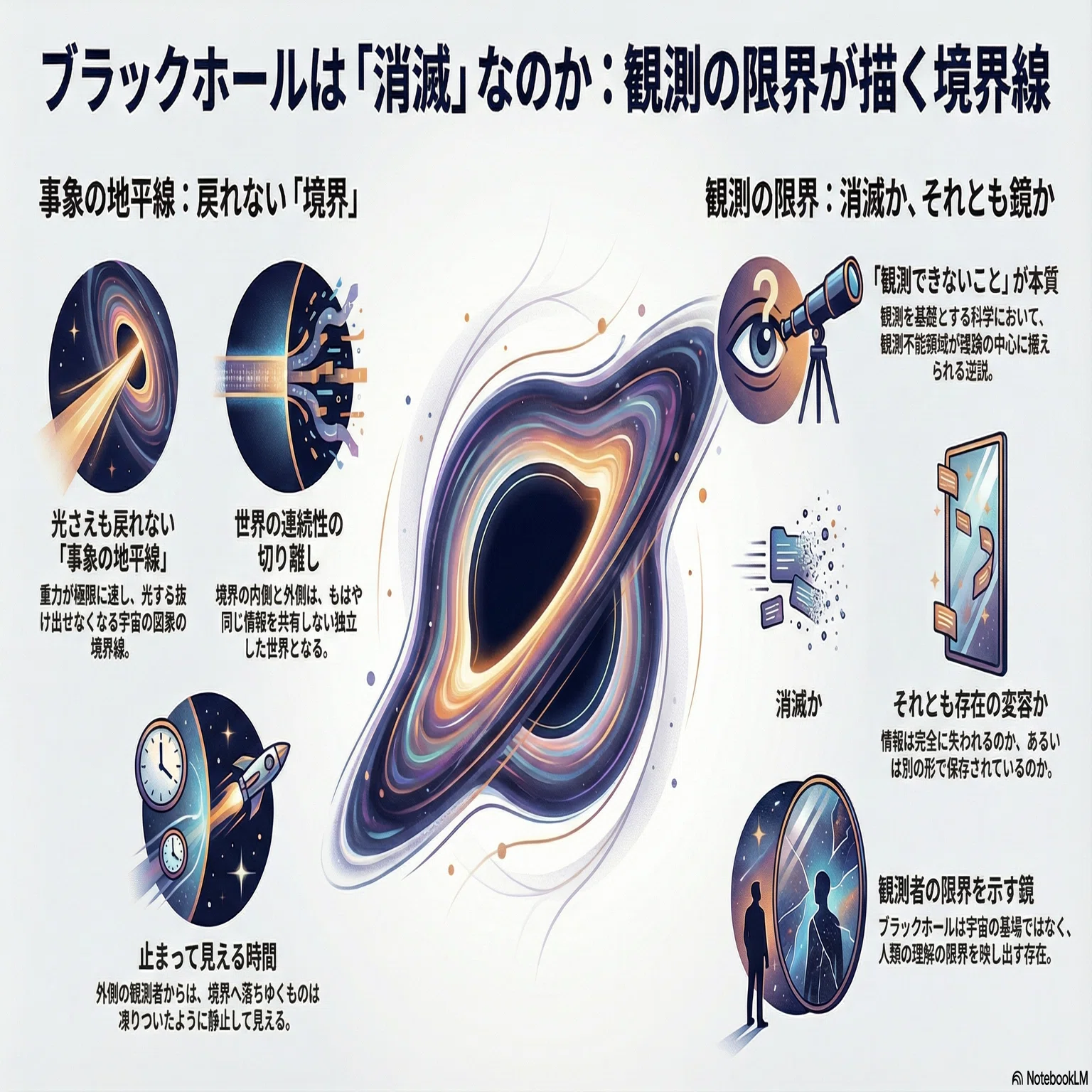 世界の確実性は幻想か】第23回：ブラックホールは消滅なのか｜世界を 