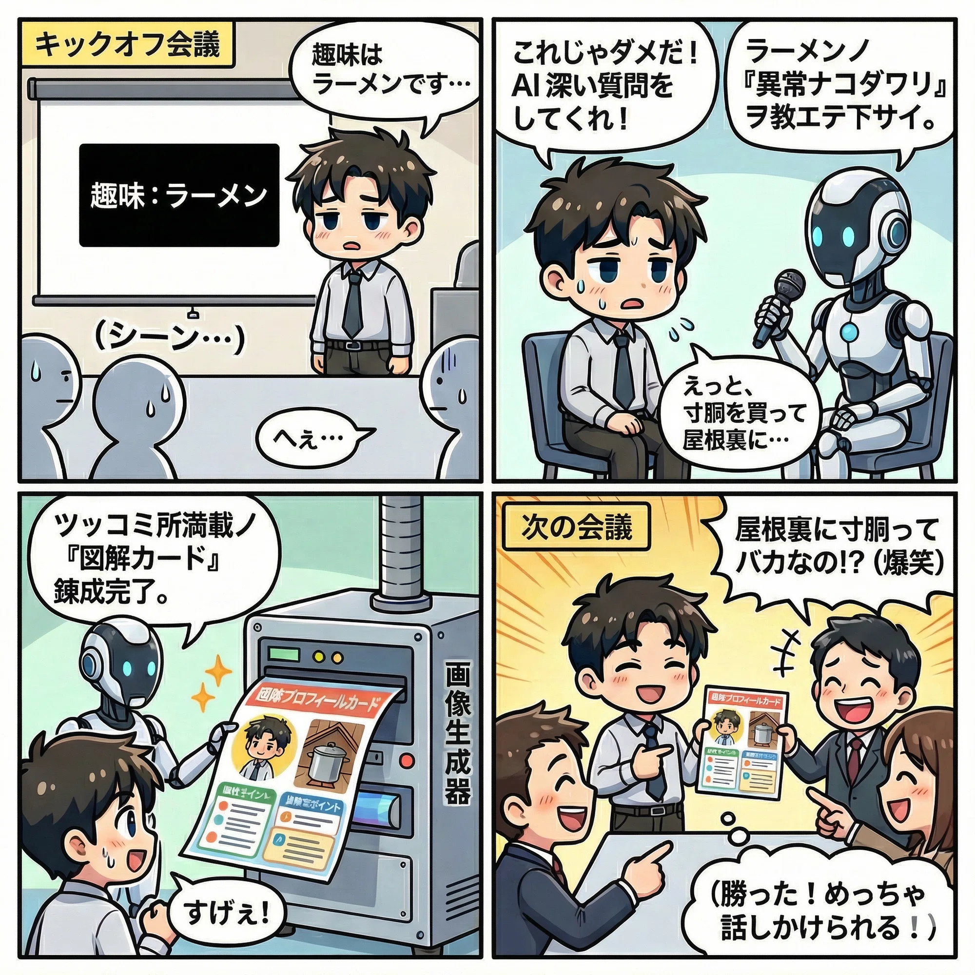 コピペで10分】「趣味はラーメン」で会話を止めるな。新チームで確実に コピペで10分】「趣味はラーメン」で会話を止めるな。新チームで確実に