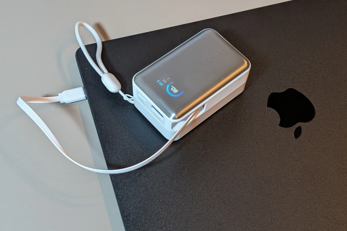 ケーブルを持ち歩くのをやめました。Anker Nano Power Bank (10000mAh, 45W, 巻取り式 USB-Cケーブル) レビュー