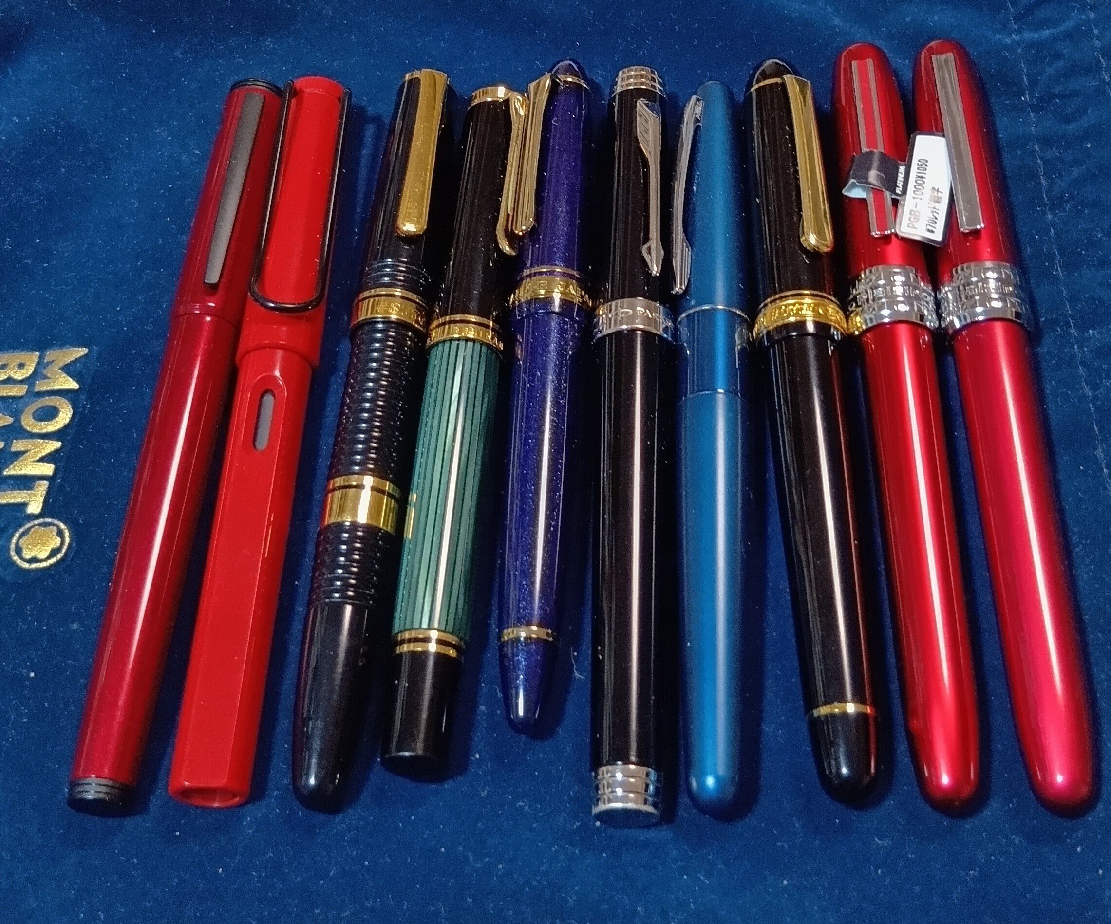 3月は10本の万年筆で楽しみます（3/1）｜シンプル五太郎