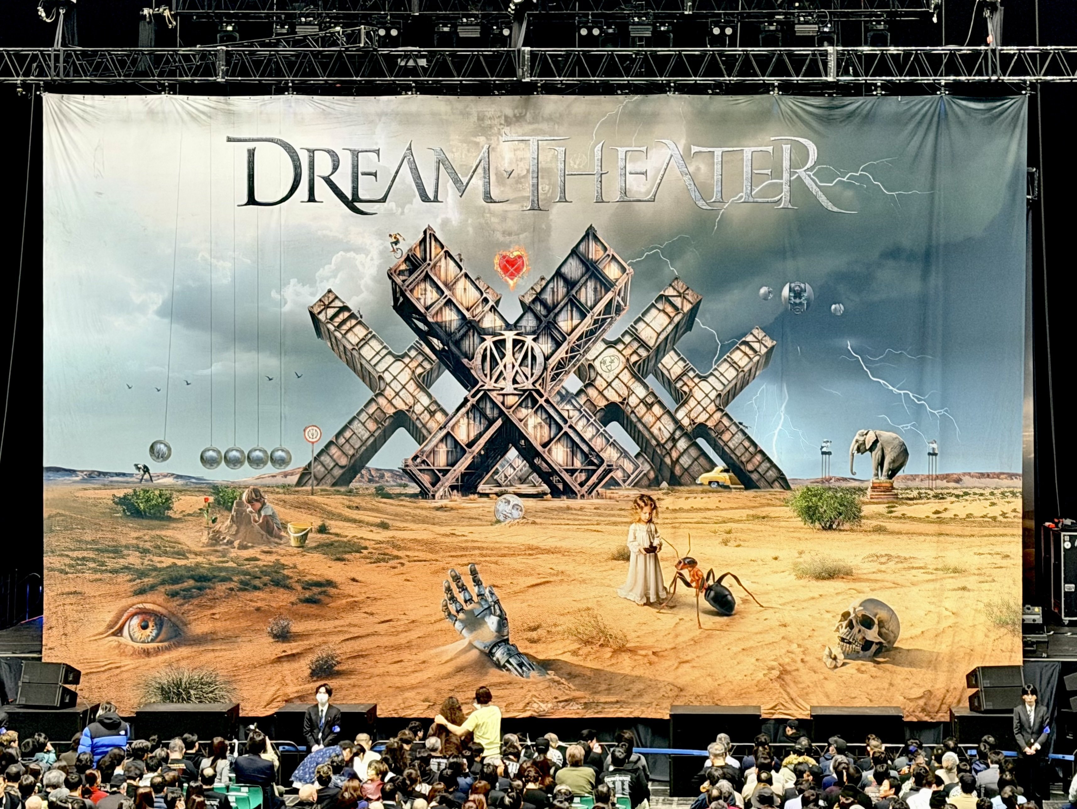 DREAM THEATER 40th 武道館限定ポスター DREAM THEATER 40th Anniversary Tour 2024 Ltd Ed RARE Poster