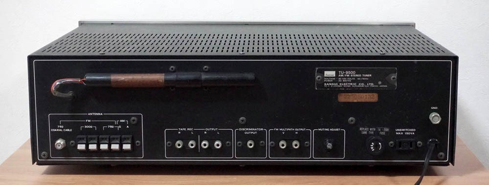 SANSUI TU-9500 修理調整記録｜BLUESS Laboratory