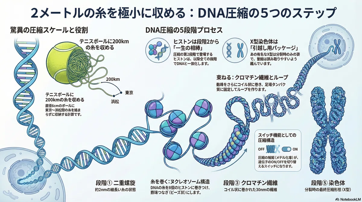 番外編:やっぱりよくわからん、遺伝子の格納について|kaz805