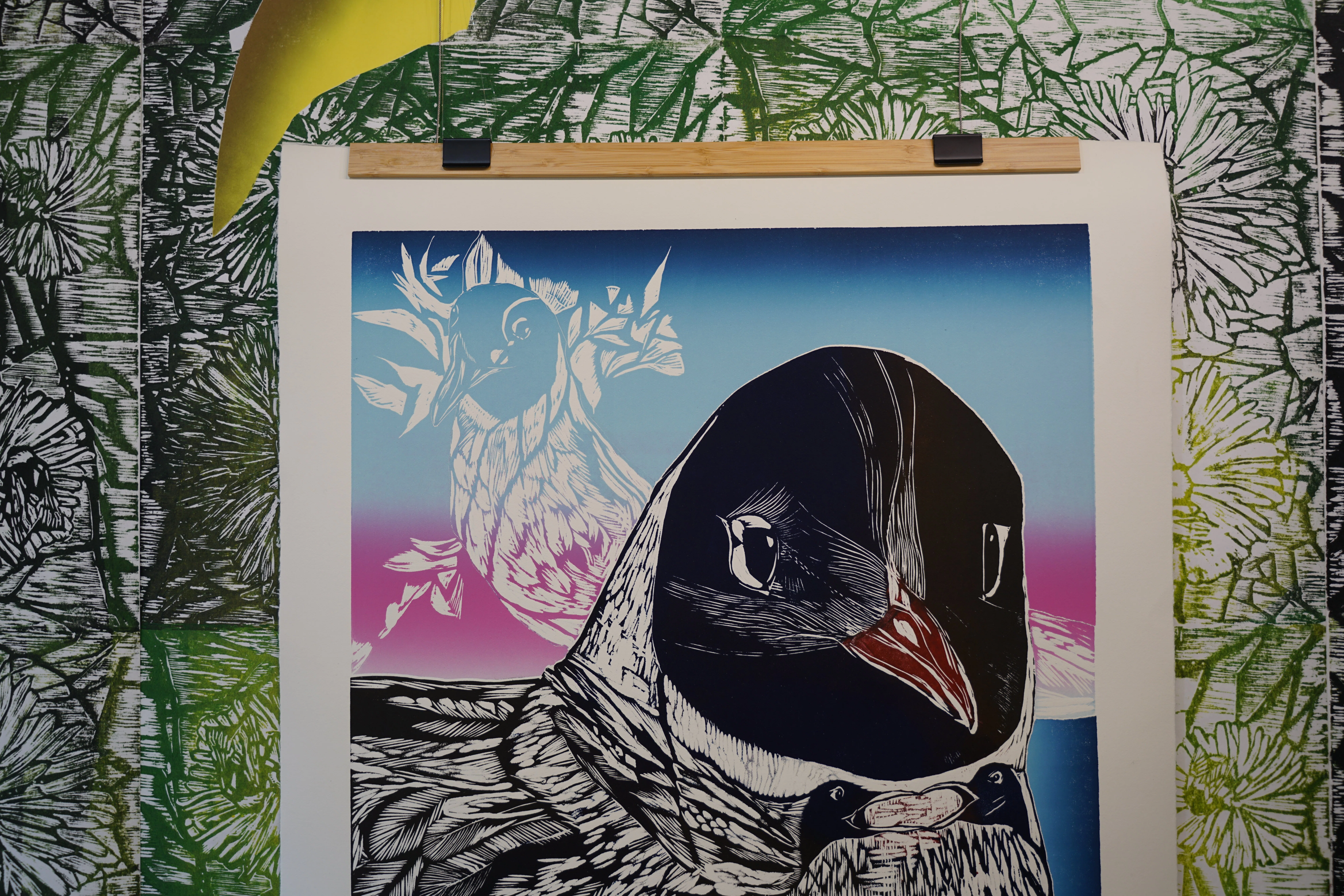 ノルウェーのアーティスト、Karinさんの個展 （Between Gallery 井の頭