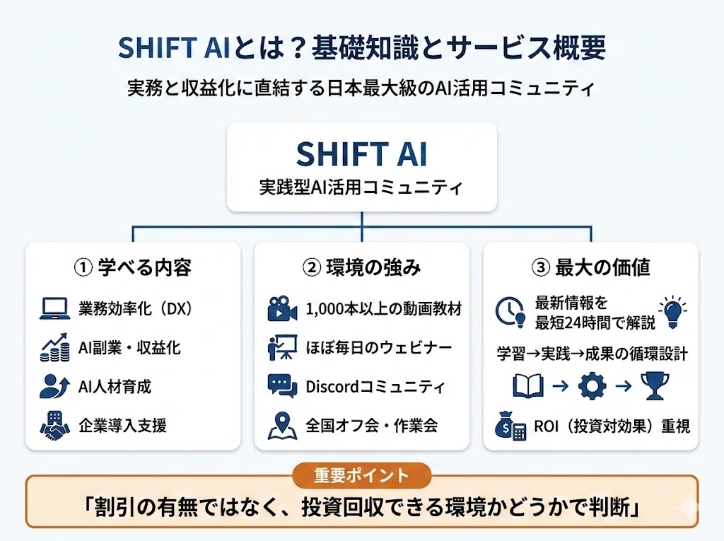 SHIFT AI会員特典まとめ｜割引・クーポン情報と知らないと損する特典