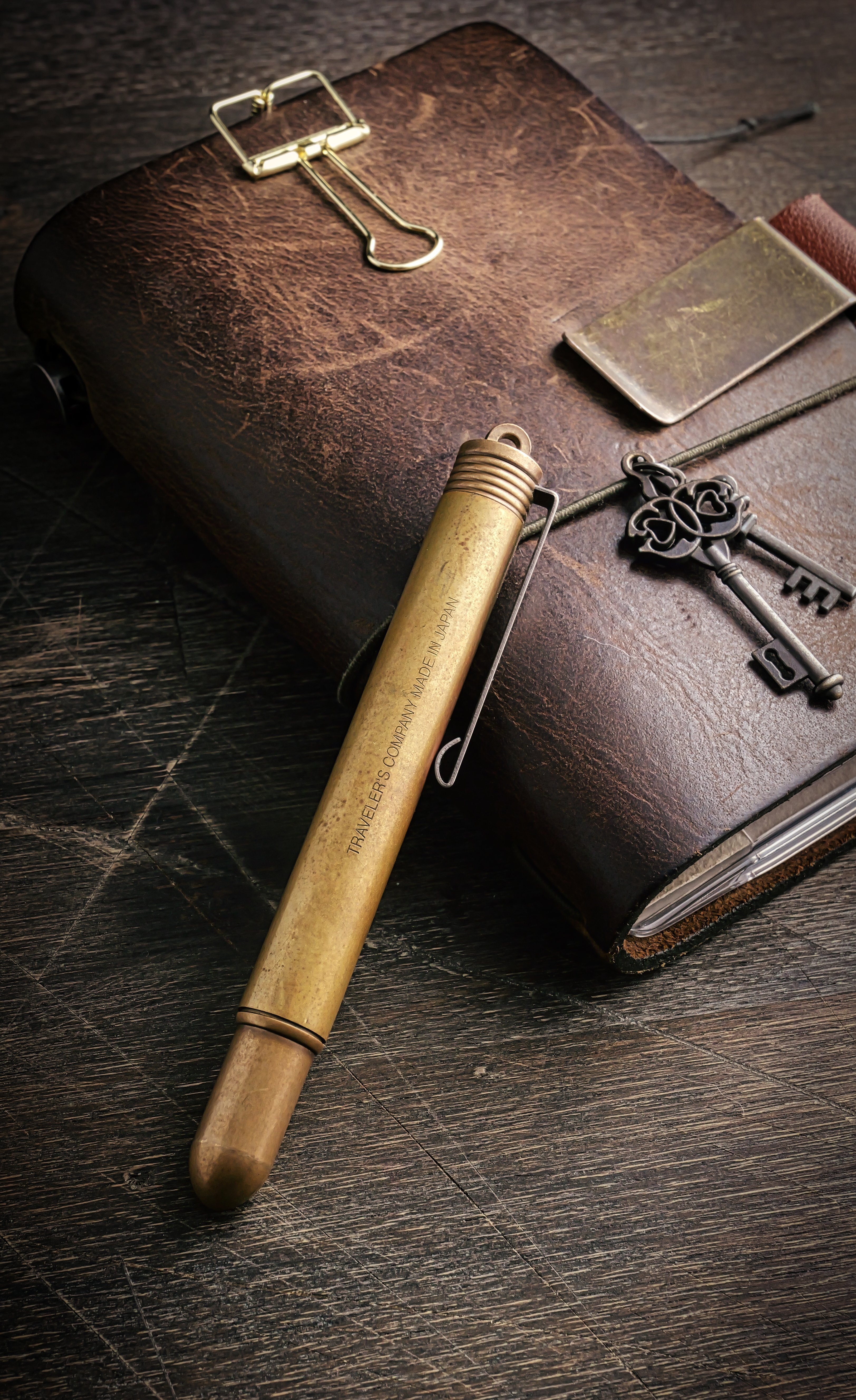 変わぬ一本と揺れ続けた自分：TRAVELER'S COMPANY BRASS FOUNTAIN PEN