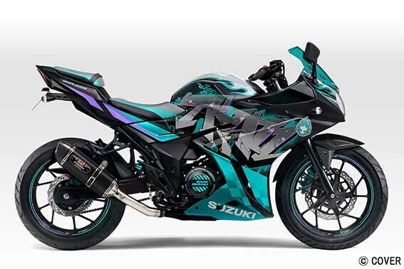 VTuber・輪堂千速とのコラボレーションバイクに注目！｜伝