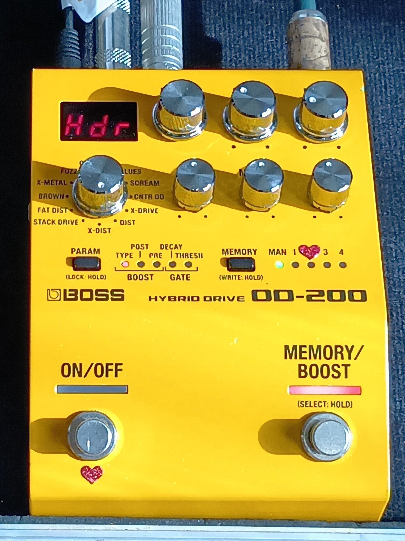 BOSS OD-200 レビュー｜草ロックスのトミカ