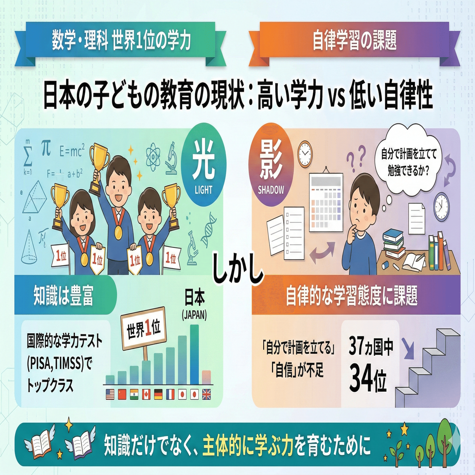 わからない」の次に黙る子が増えている。PISA34位が示す、日本の学習