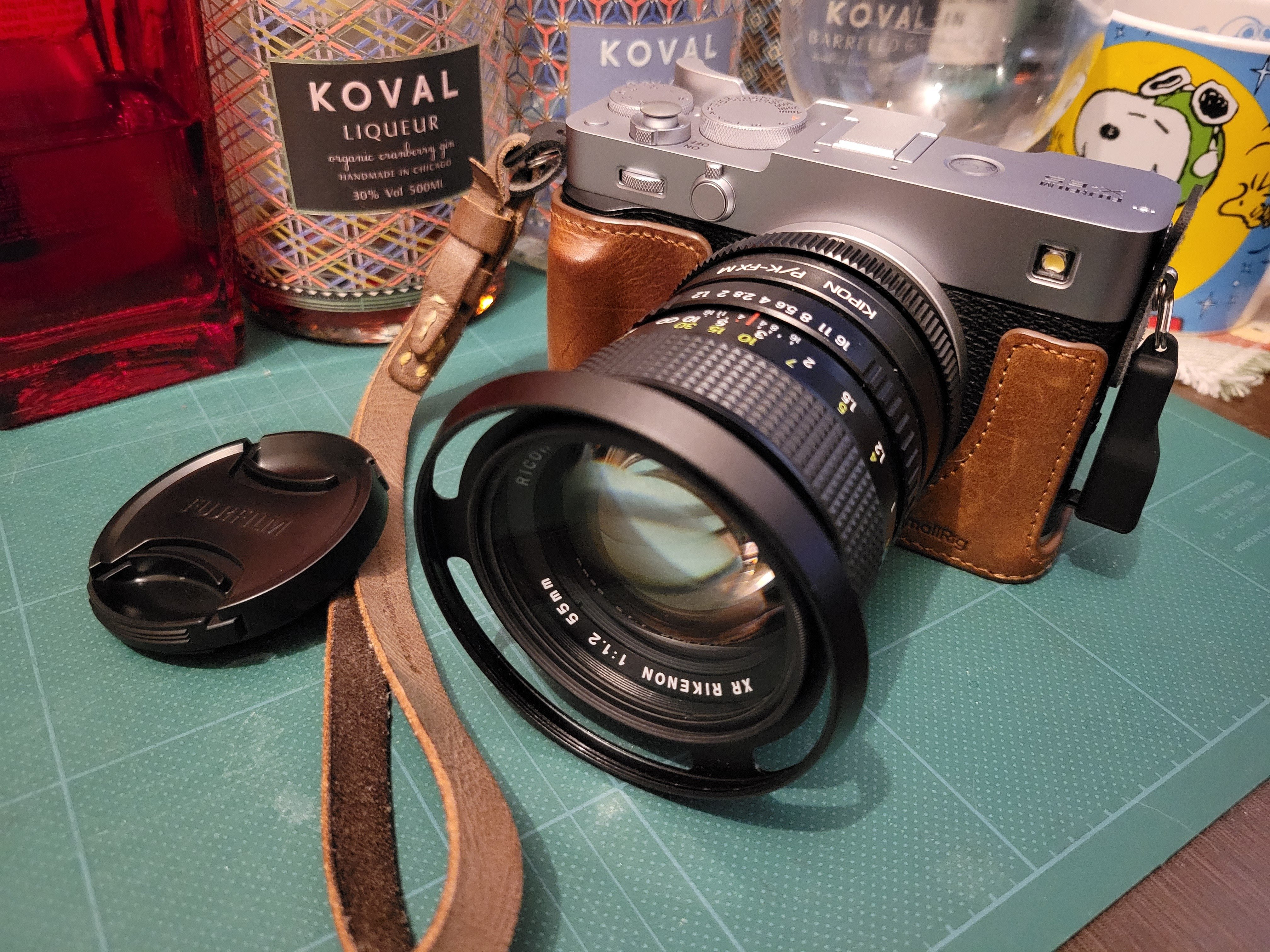 XR RIKENON 55mm f1.2とブリーチバイパス｜月曜休み。