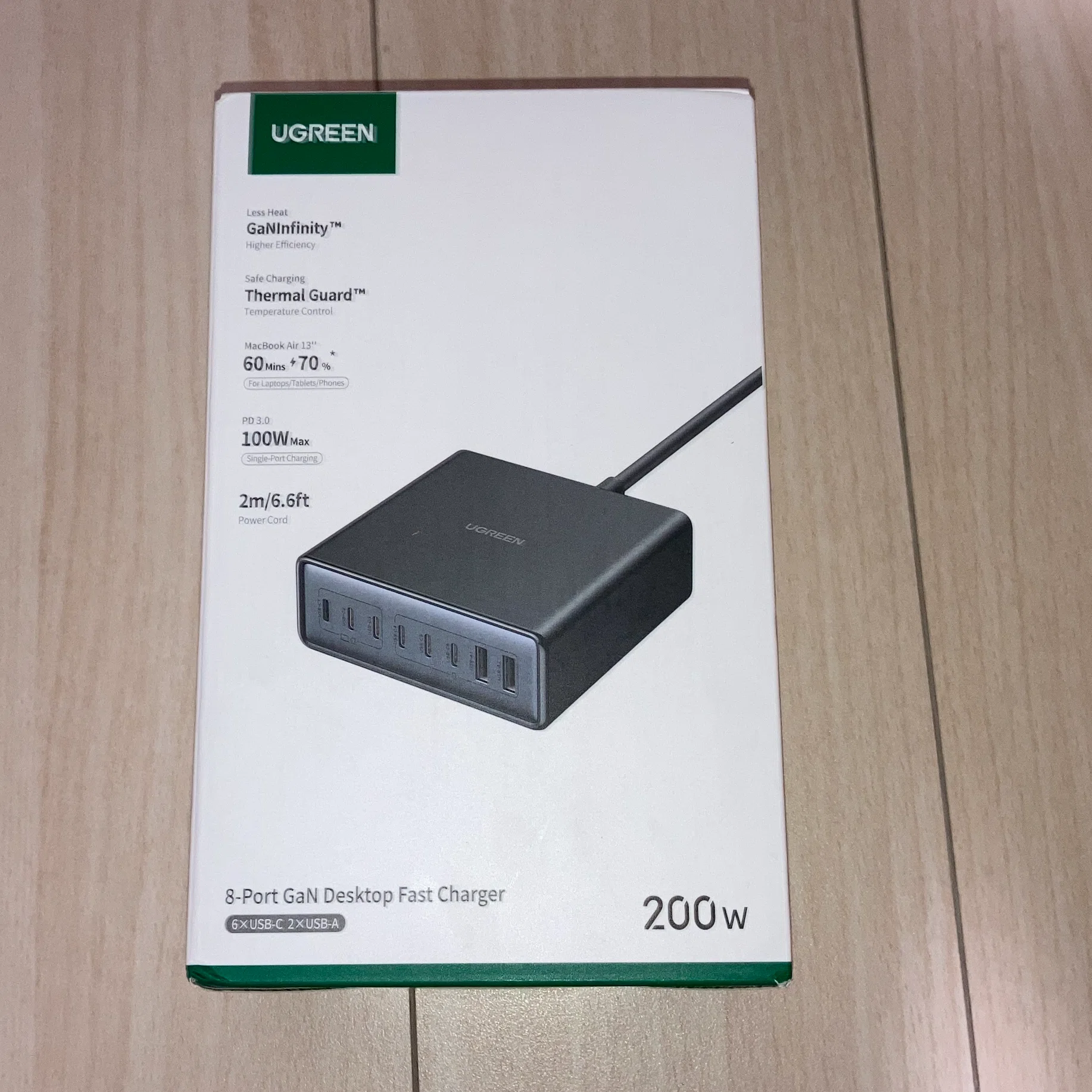 ゆー出品（他の方は購入をご遠慮ください） UGREENの200W充電器を買った｜しあ