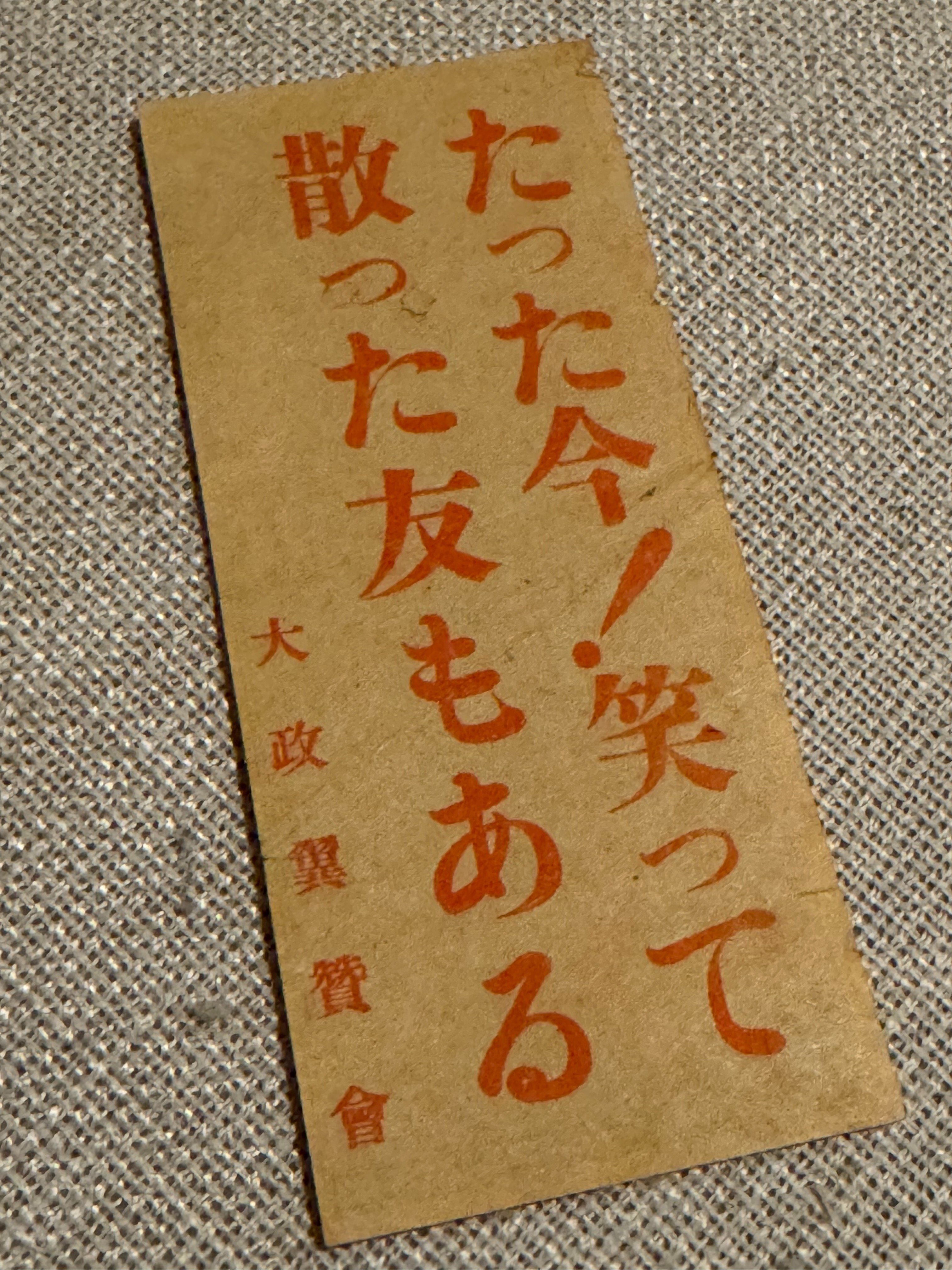 標語が街中に氾濫し、メディアが連呼するようになったら総動員路線だね