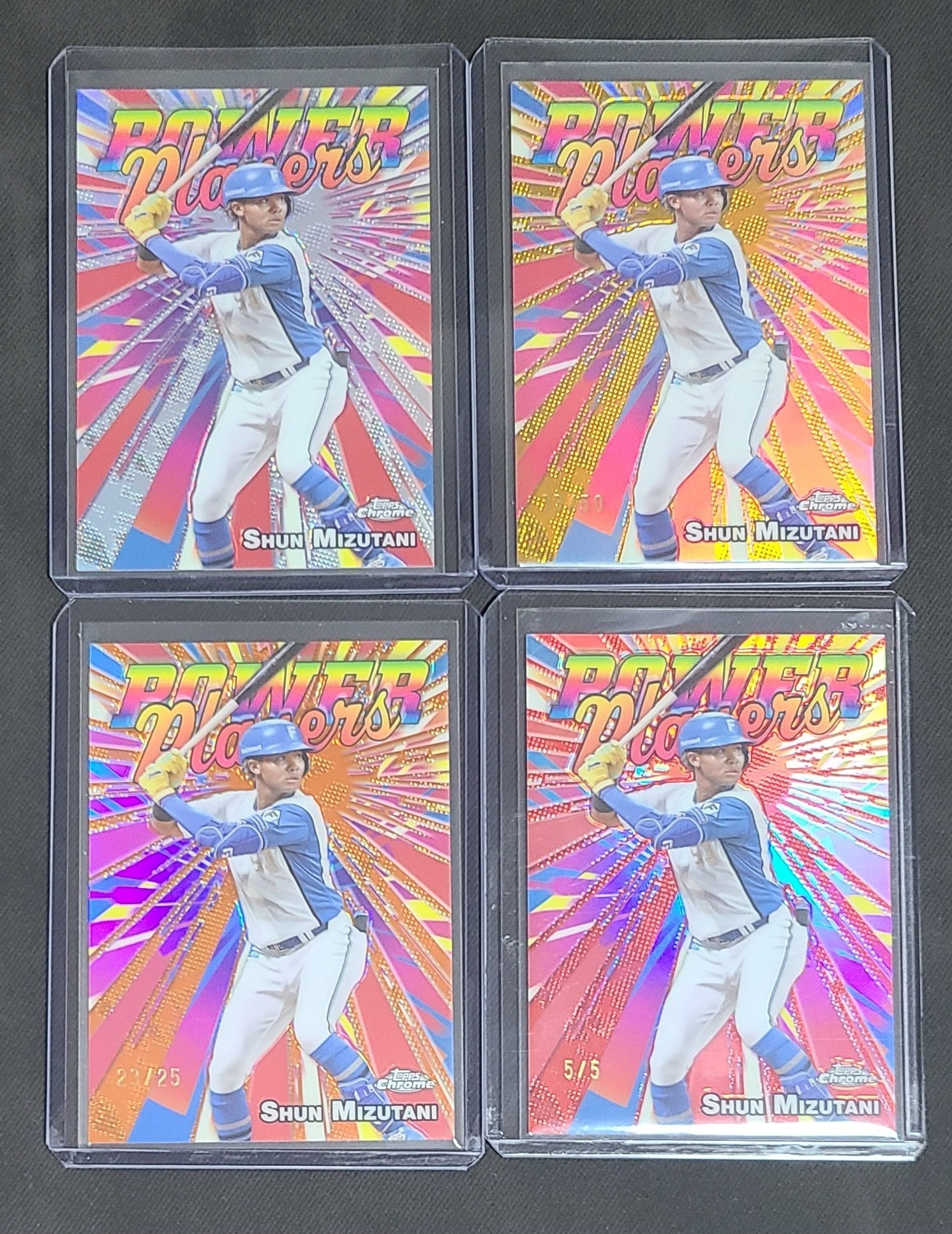 水谷瞬選手、カードで振り返る2025年③(Topps社、その他)｜卵かけご飯