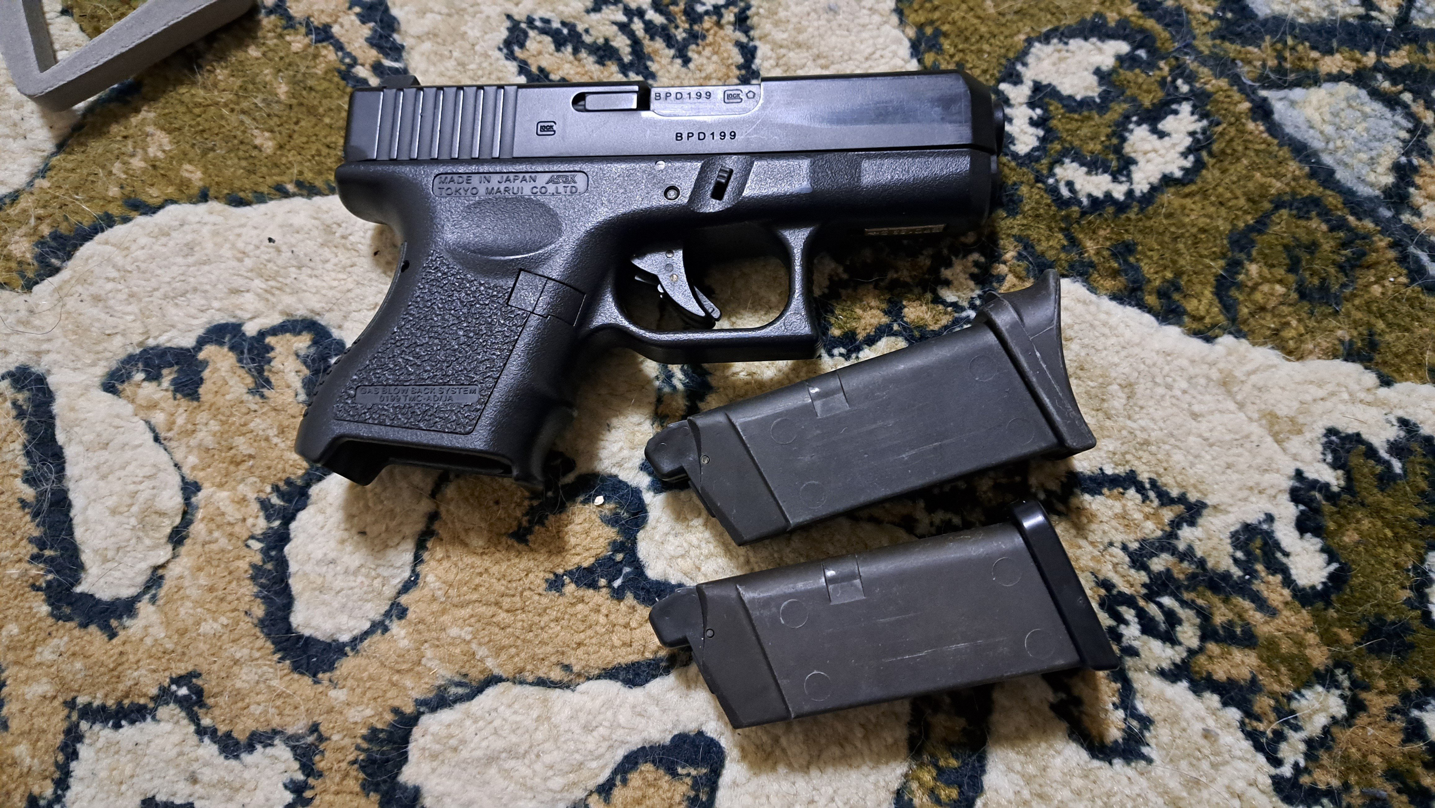 東京マルイ グロック Glock 26 ガスガン レビュー｜郭公