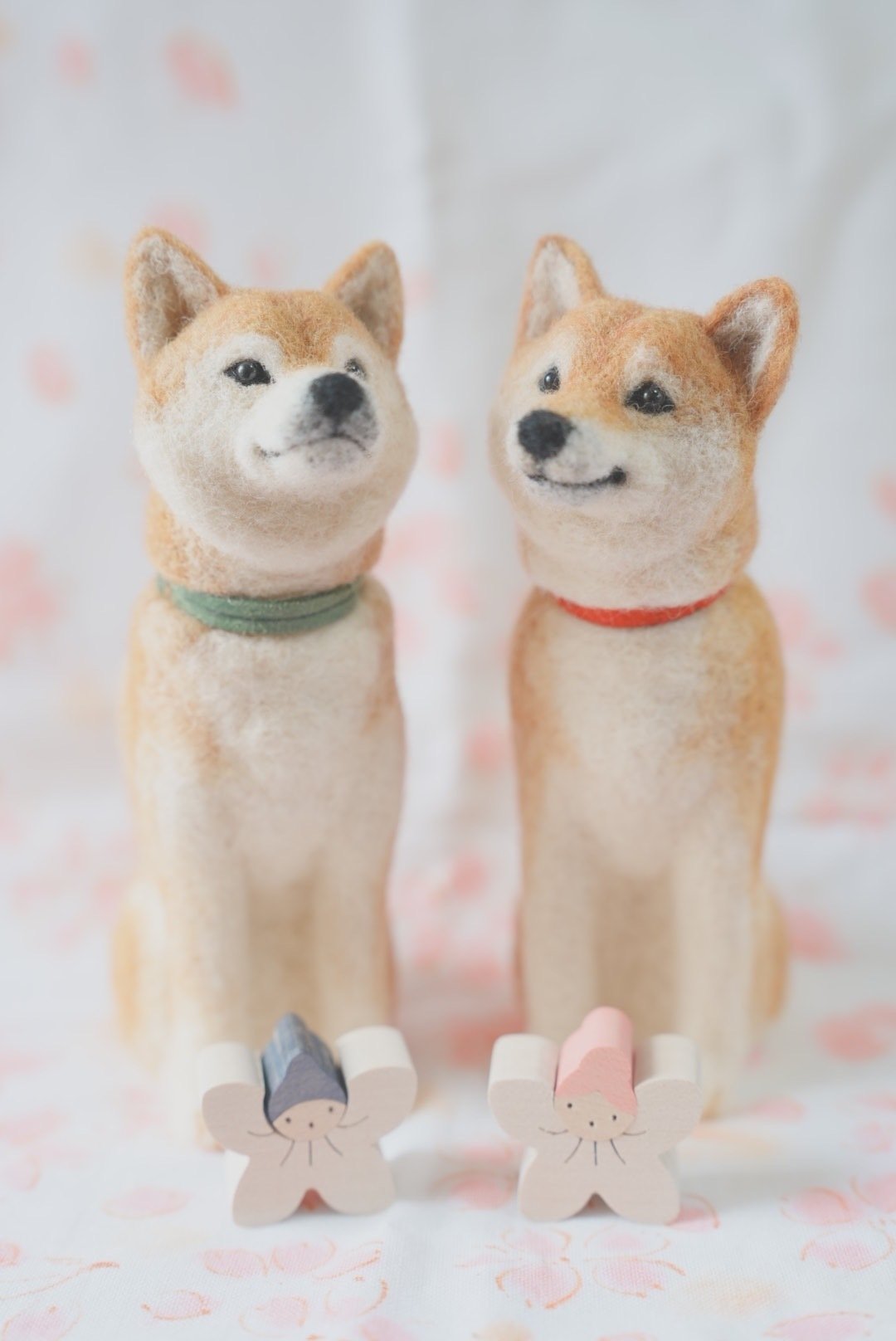 お雛様とポチとゆめちゃんと｜sasako