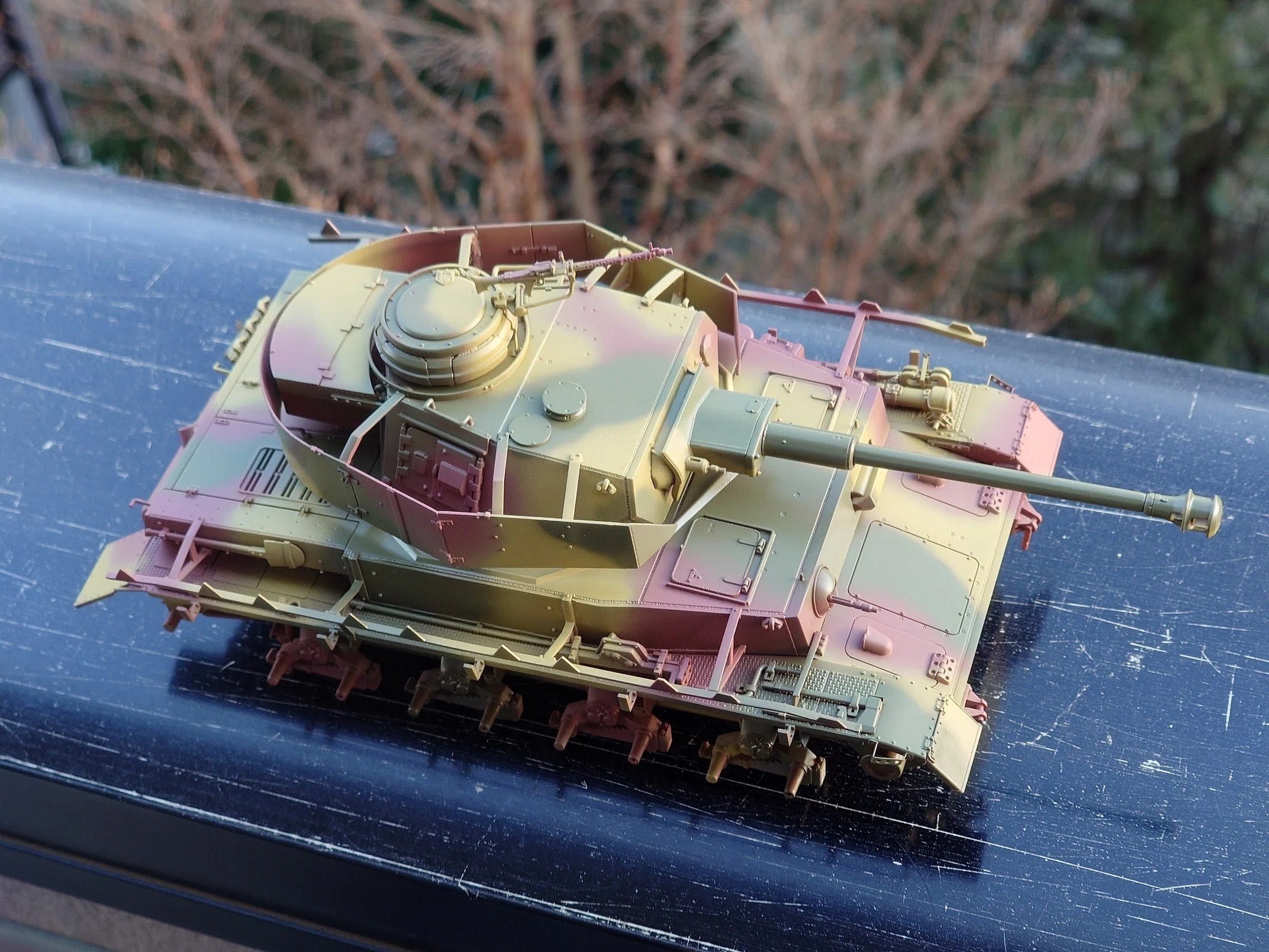 サイバーホビー Ⅳ号戦車の塗装｜Tessar
