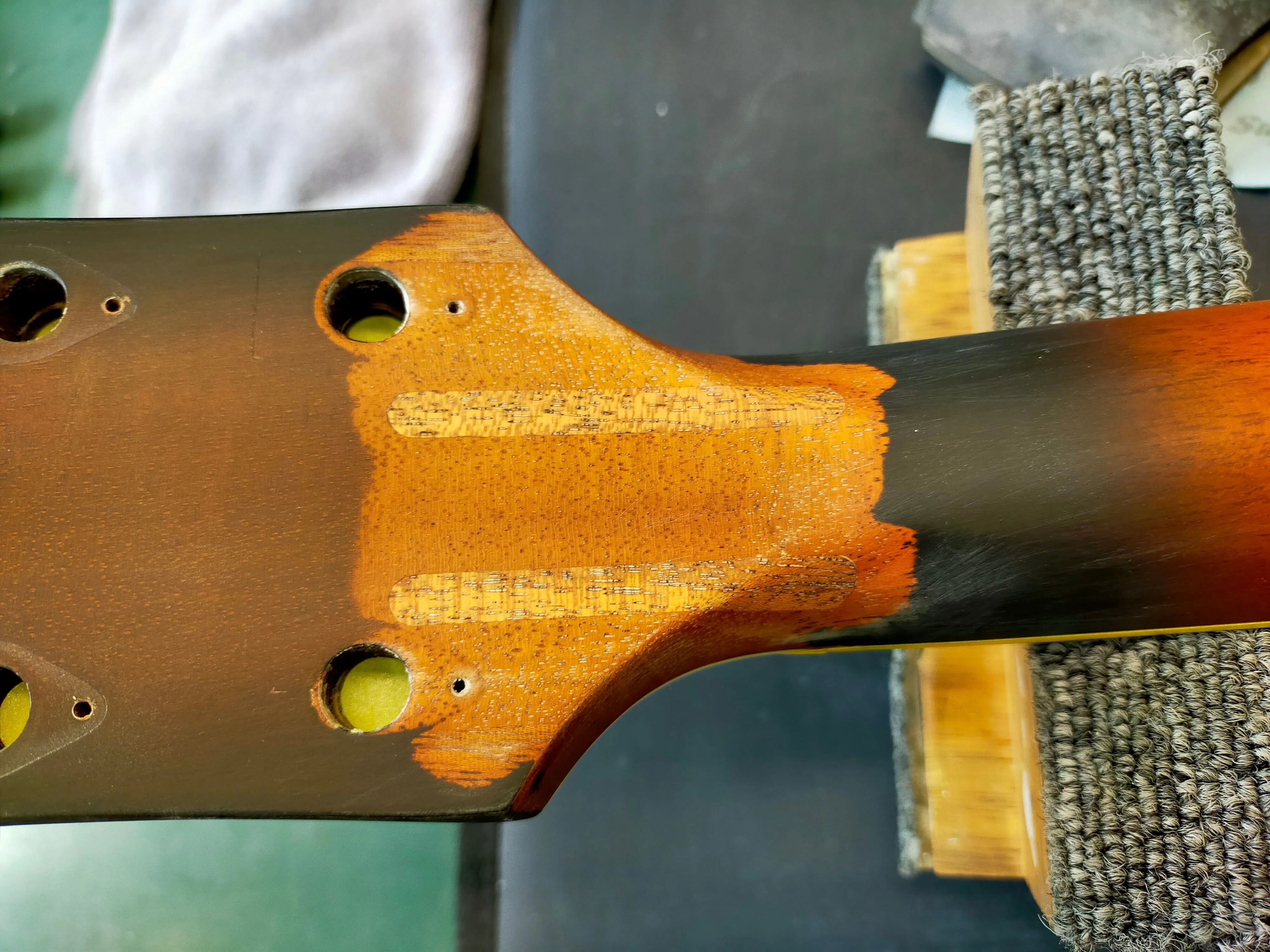 Gibson Midtown Customのネック折れ修理｜楽器工房FROGS｜ギター
