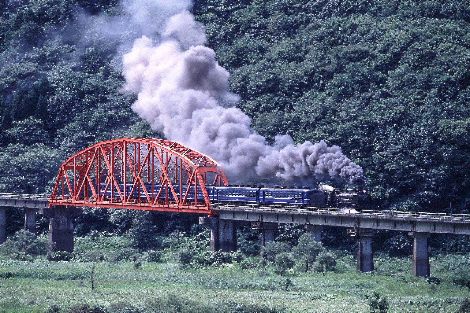 v234, 北上線：SL錦秋湖号 （2002年）｜ひろやん