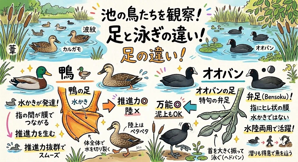 黒い鴨？と思ったら…｜六花【詩と暦】