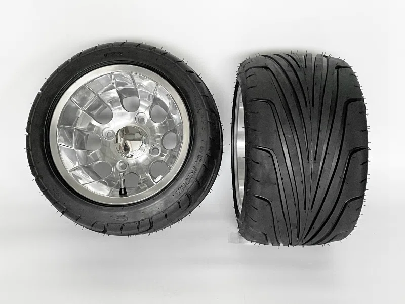 ジャイロ ワイドホイール決定版】10インチ8J 中反りアルミ×235/30-10