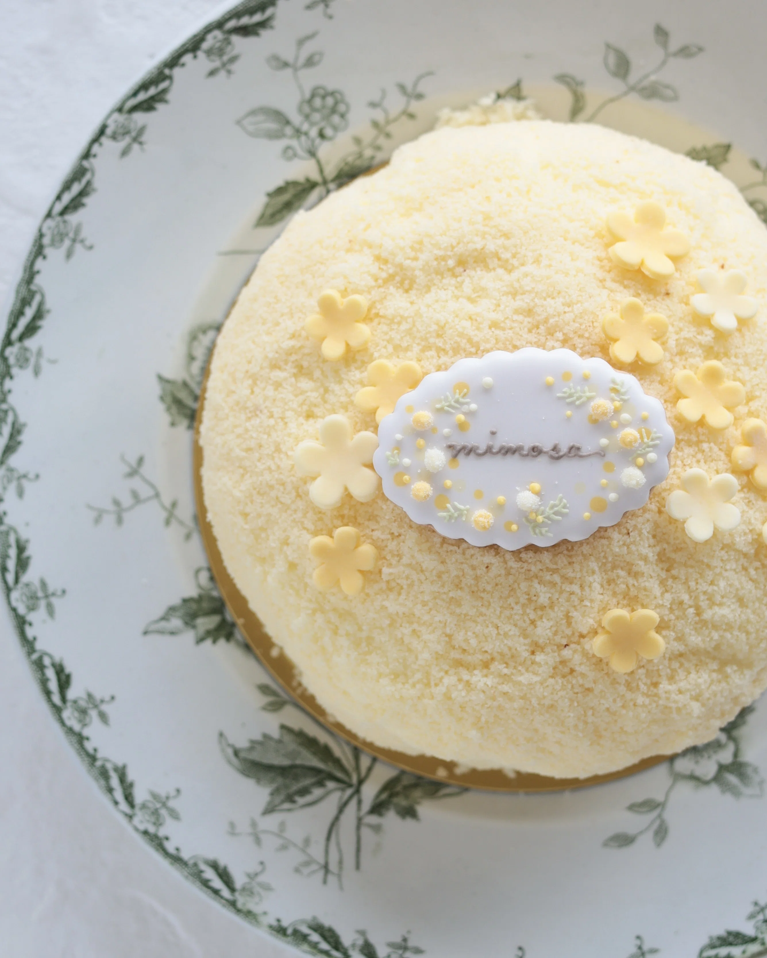 春の訪れを楽しむミモザケーキ｜一緒に作る会を開きます*｜あさ | お