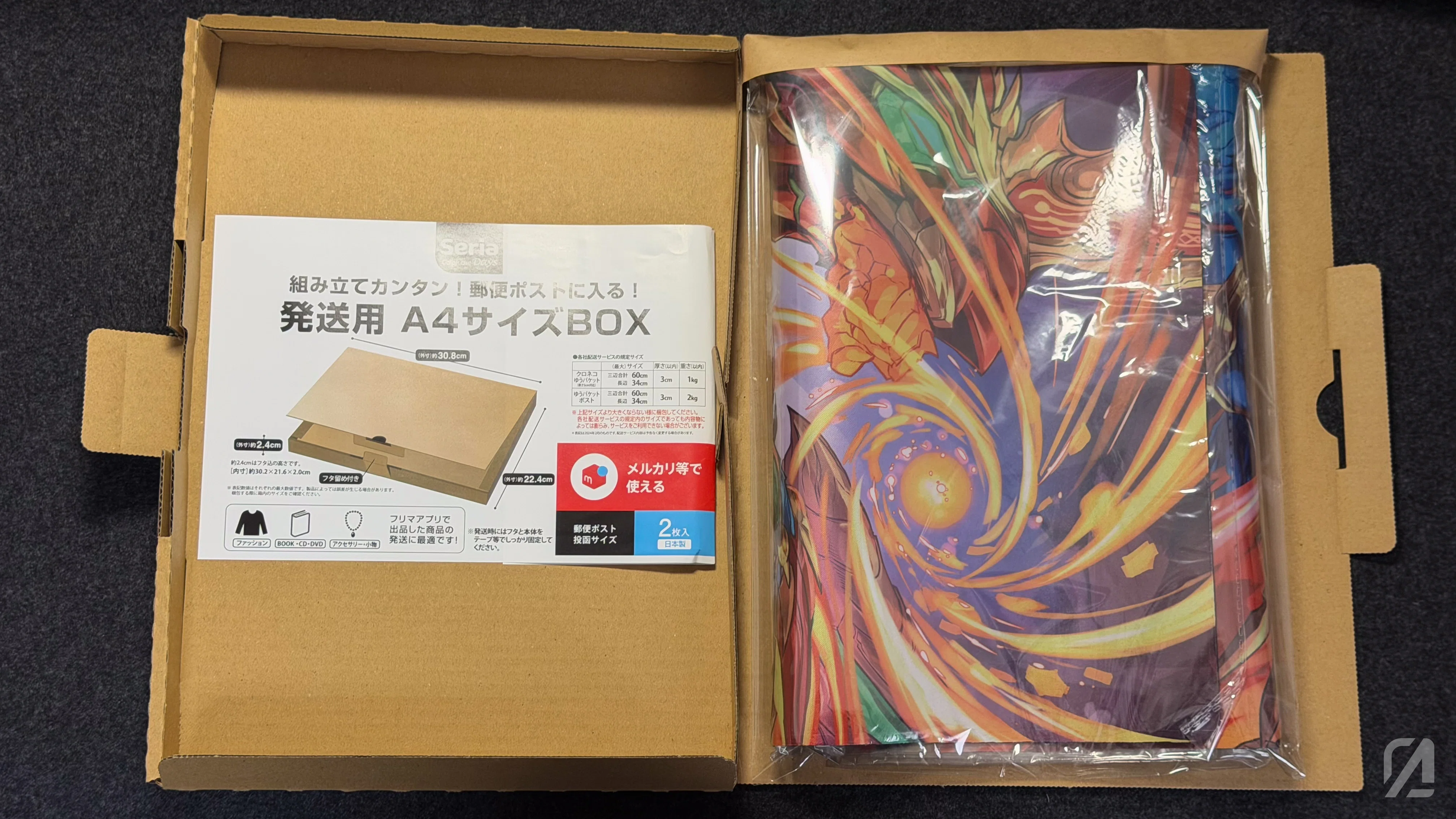 注意点あり】ラバーマットをゆうパケットポストで送ったお話｜na²