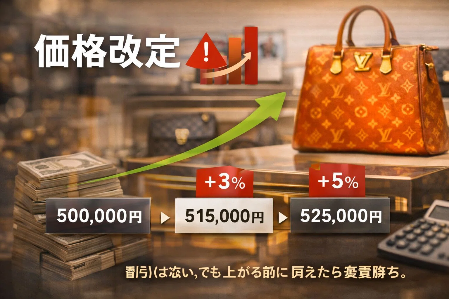 6年前に高島屋で購入したルイヴィトン