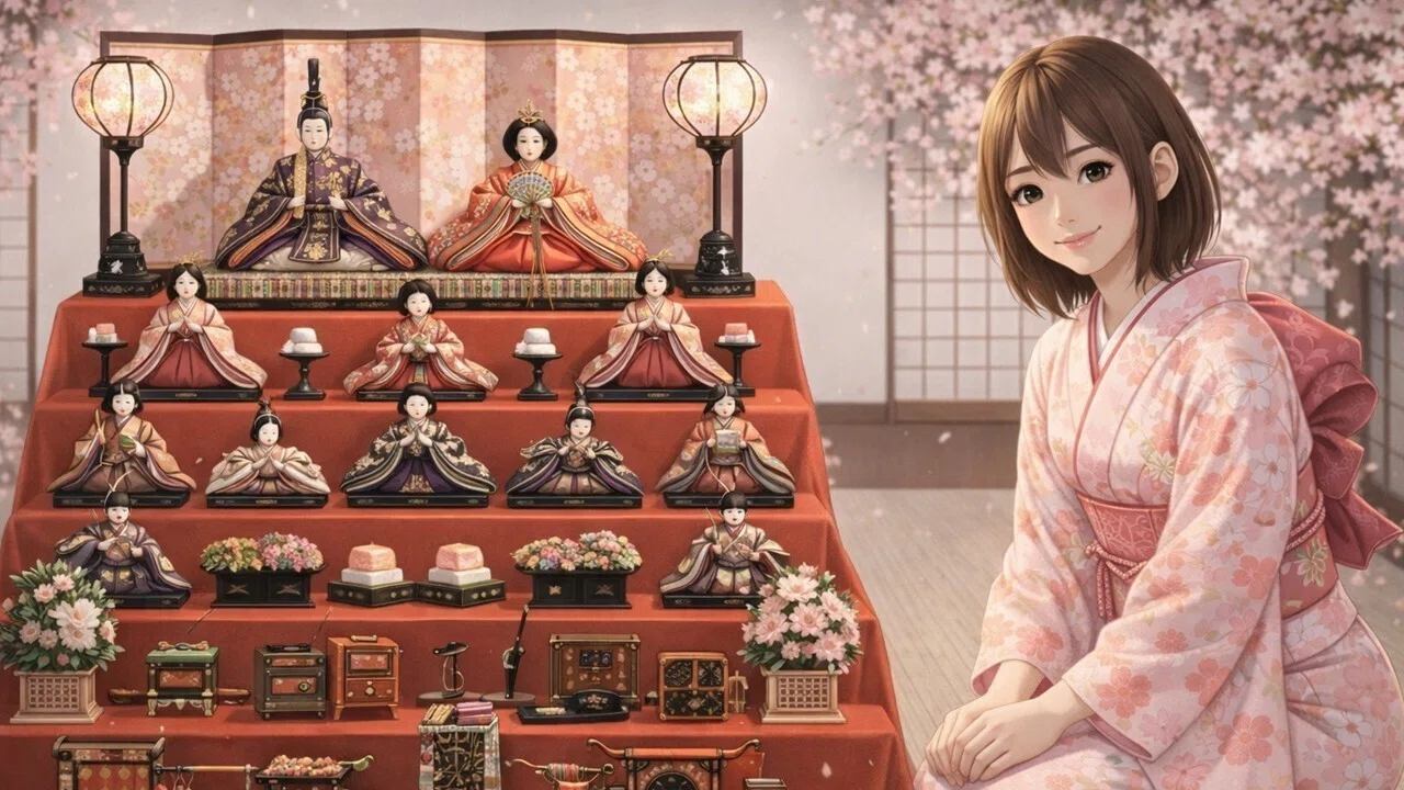 AI画像（ボツ）おひなまつり｜ならなすお