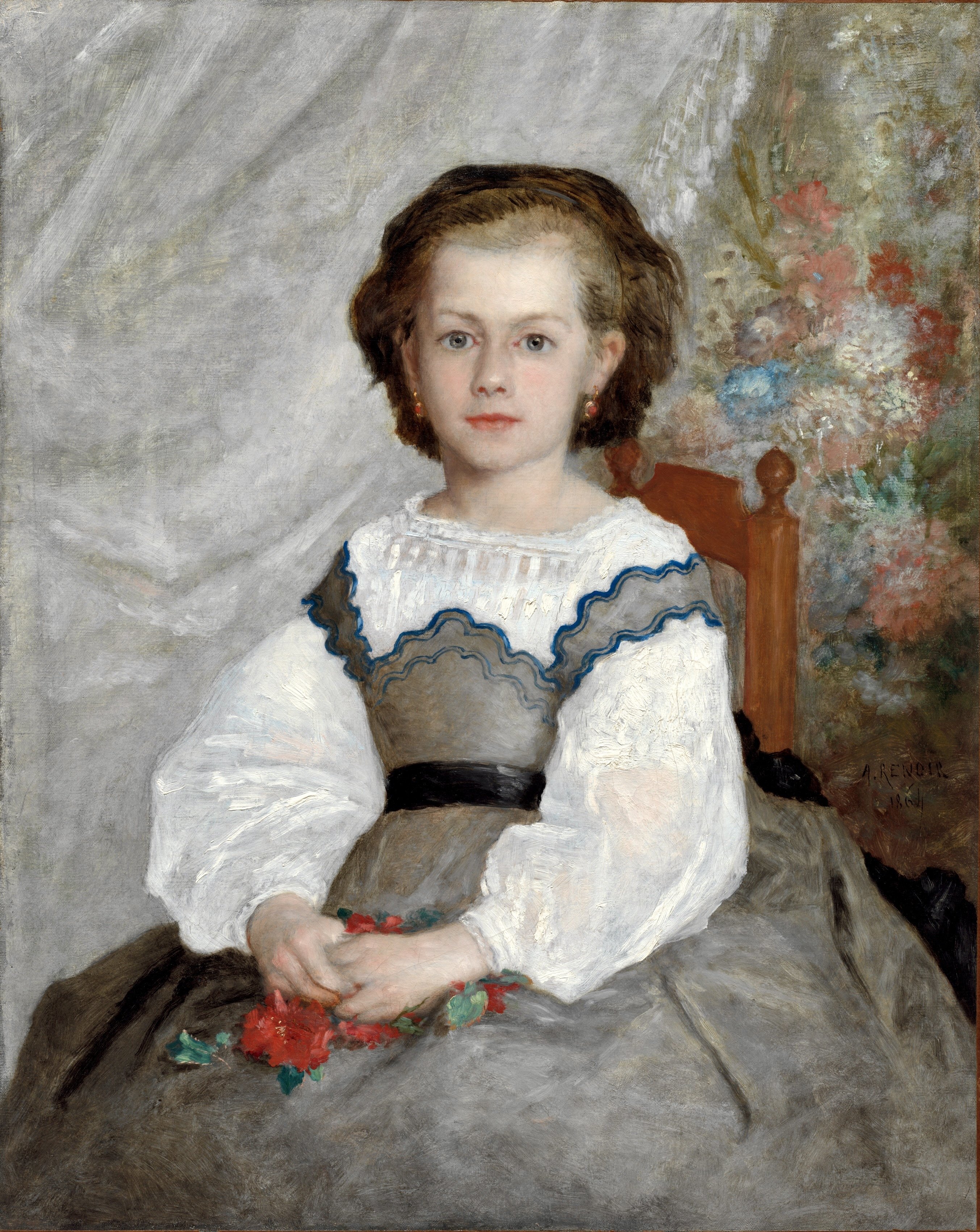 3月3日生まれ｜ルノワール《ロメーヌ・ラコー嬢》が語る革新｜一凛