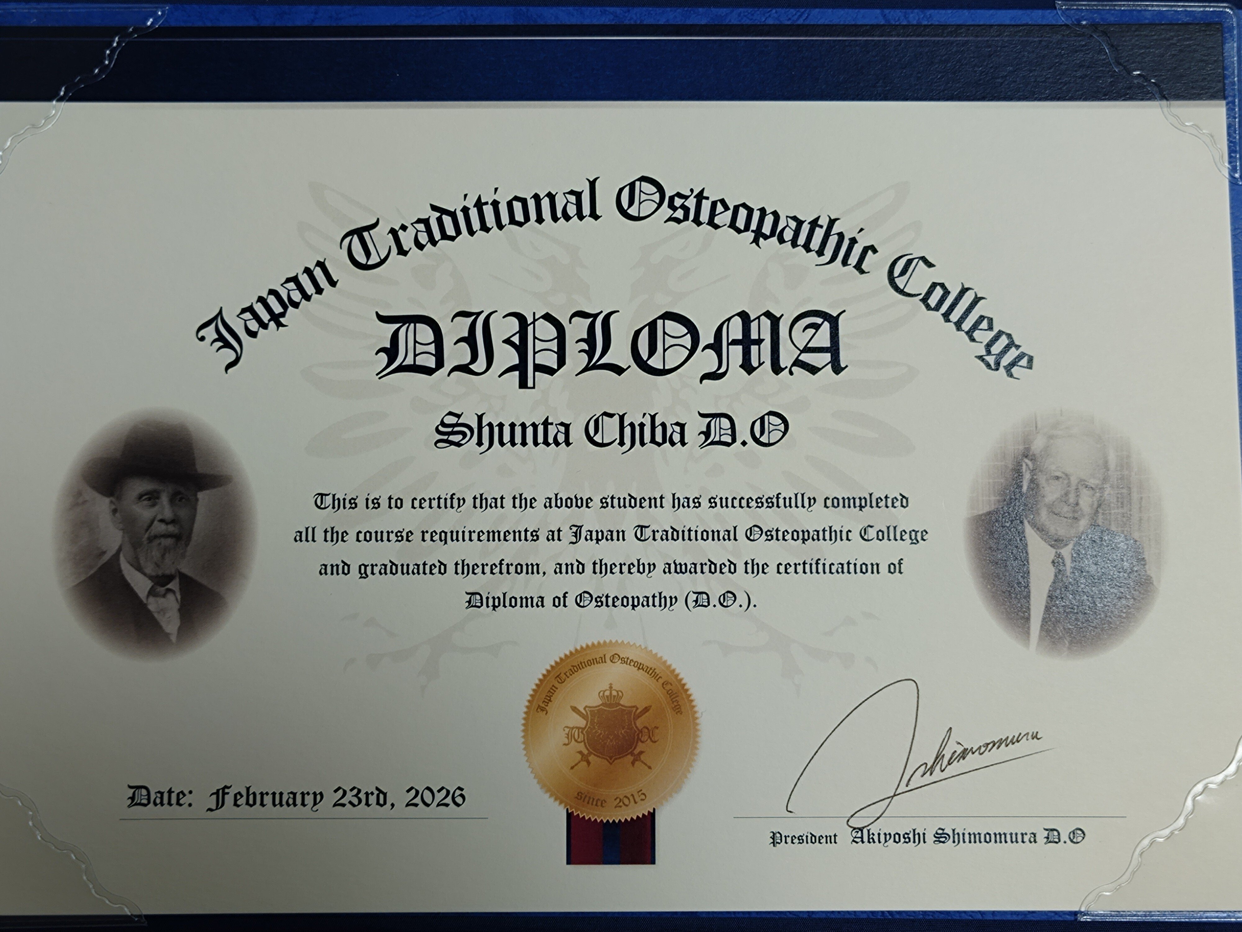 念願のDO取得”─8年間の努力と学びの結晶｜オステオパシー整体院Cosmos
