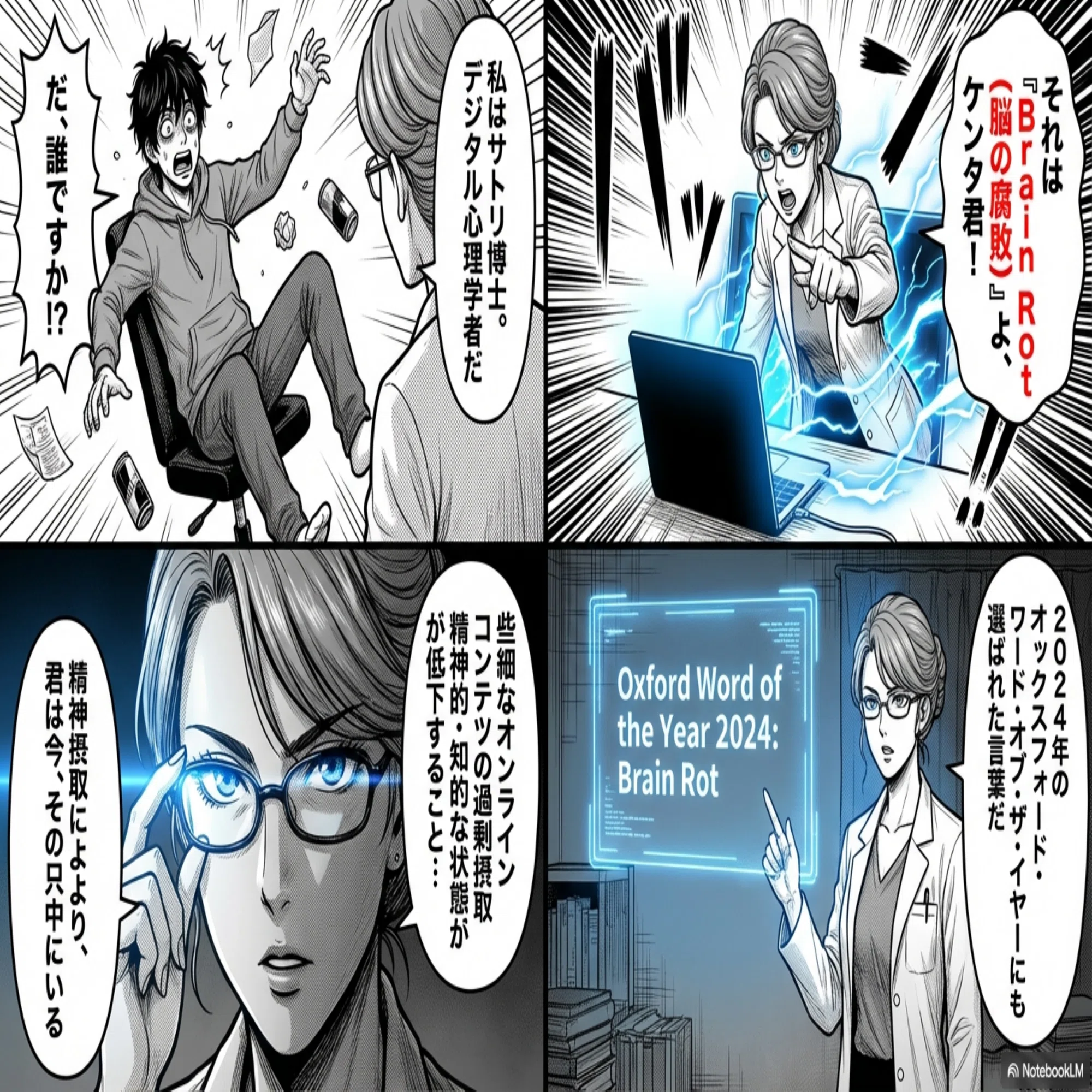 ブレインオン BRAIN ON お値下げお気軽にコメントください 漫画ブログ】知らないとヤバい「ブレインロット」の正体と、AIまで感染