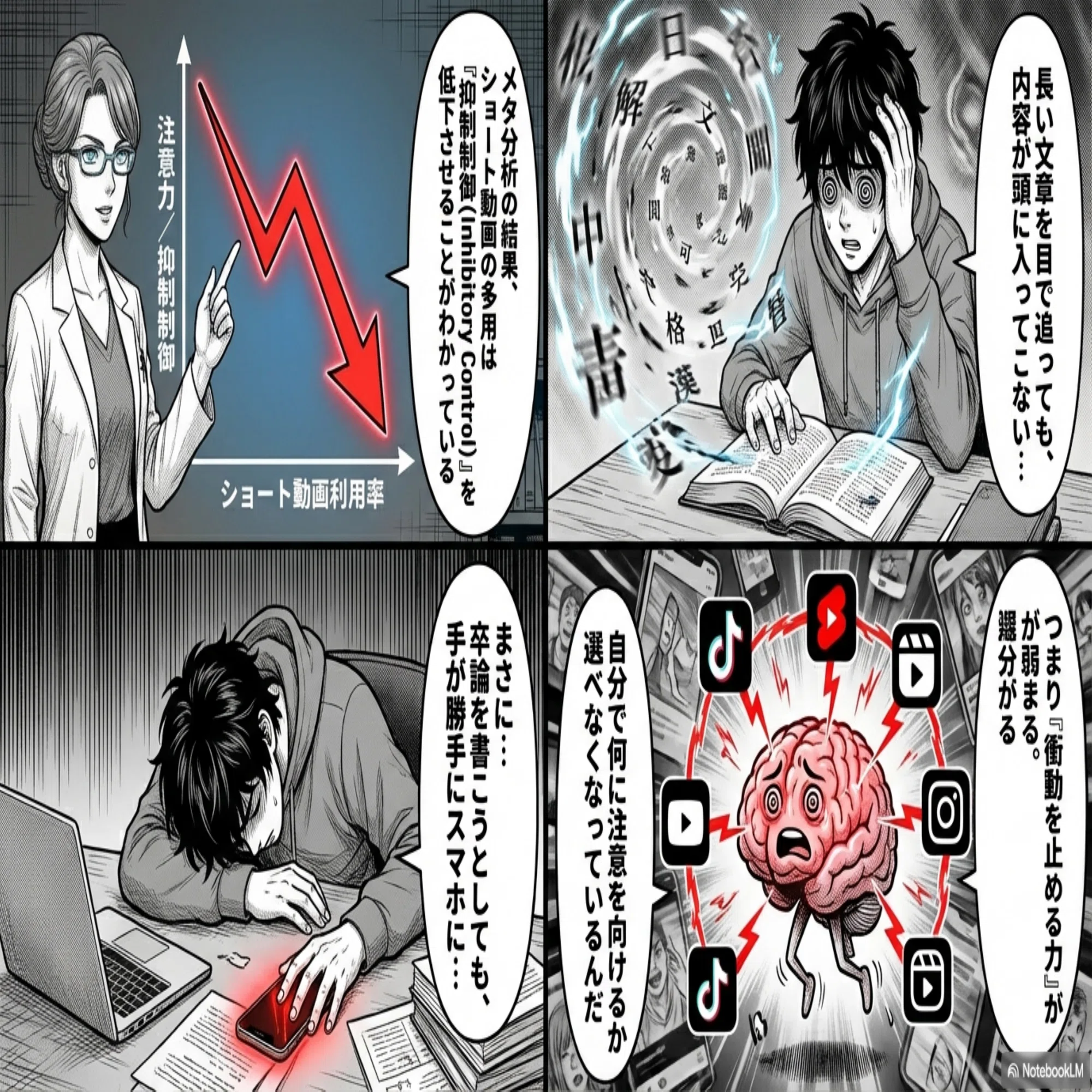 漫画ブログ】知らないとヤバい「ブレインロット」の正体と、AIまで感染
