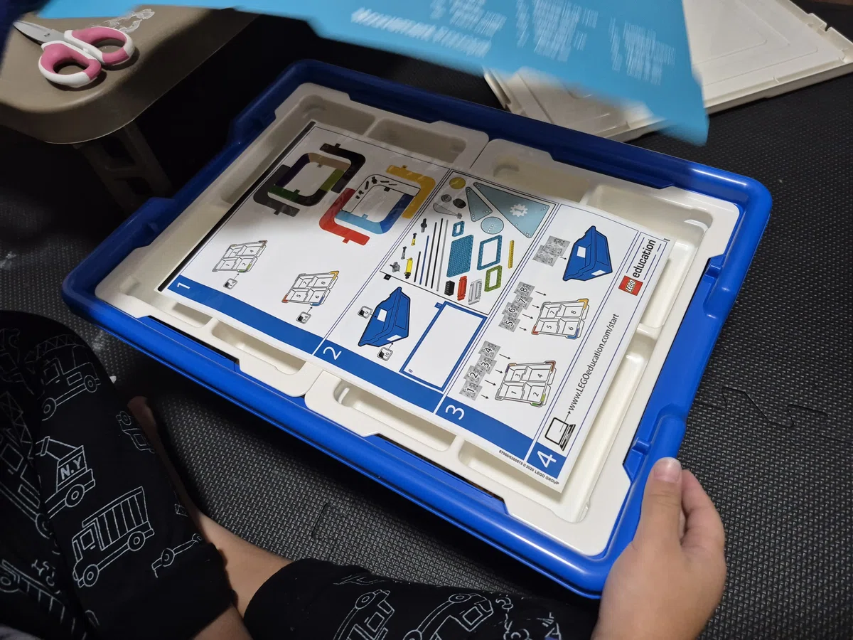 Struggle Log 3 [Can a 7-year-old use LEGO (BricQ Motion Prime)?]｜SATO