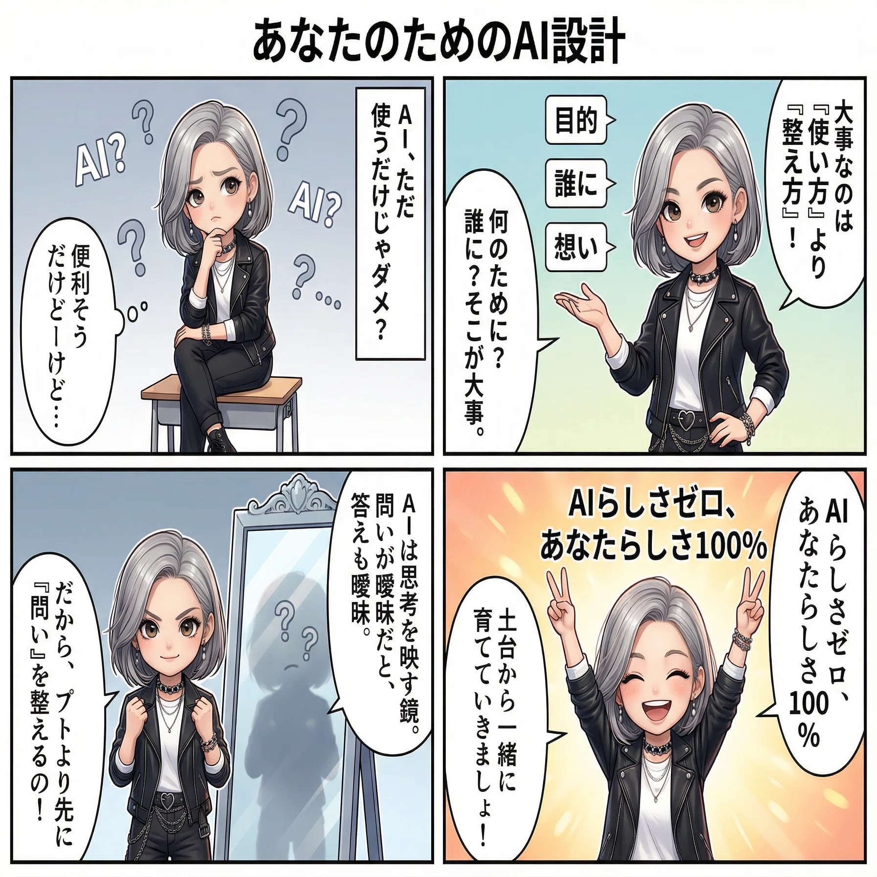 自己紹介を漫画化してみた｜MisuzuM