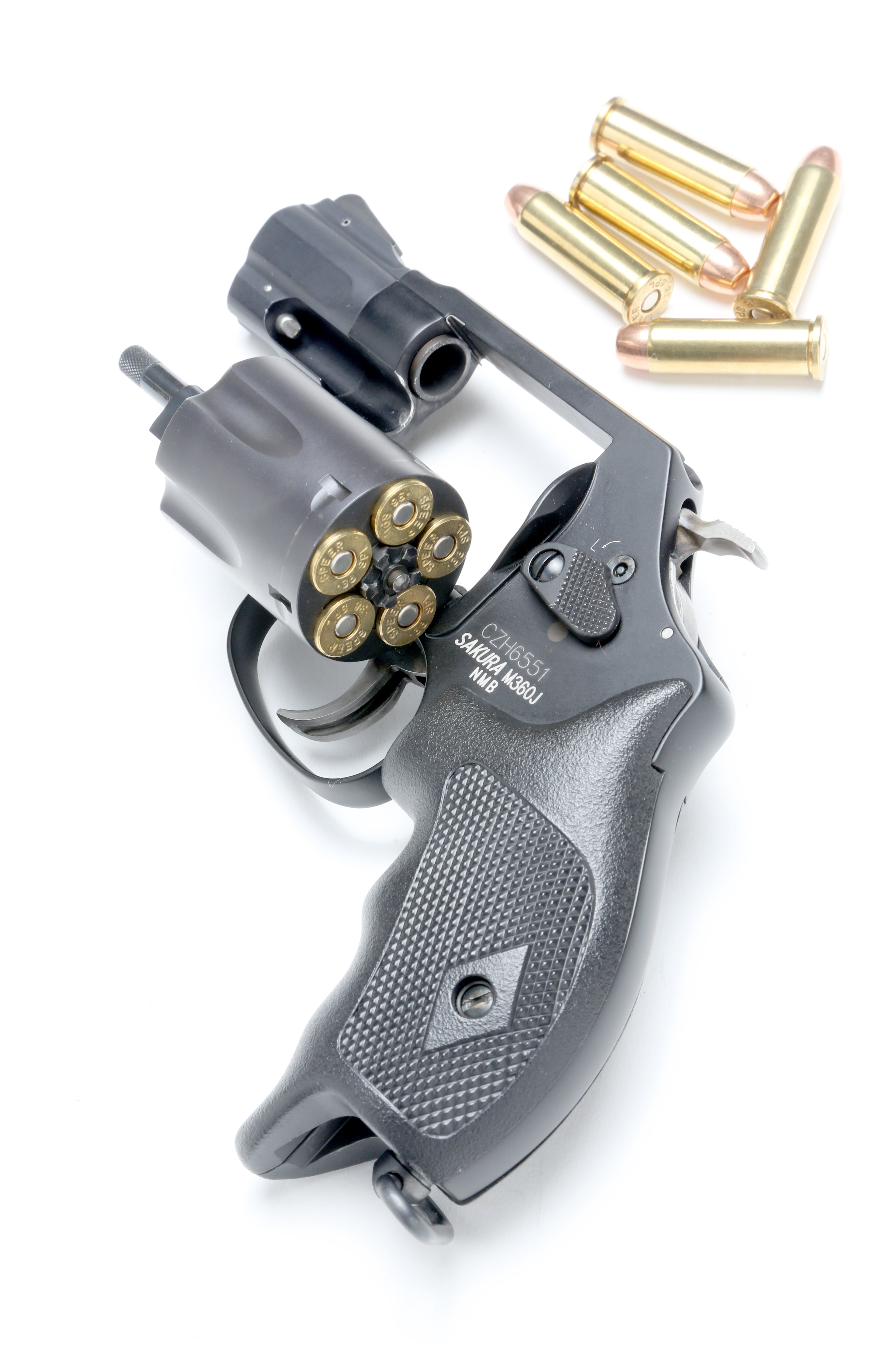 お巡りさんの拳銃。スミス&ウェッソン SAKURA M360J 日本警察特注